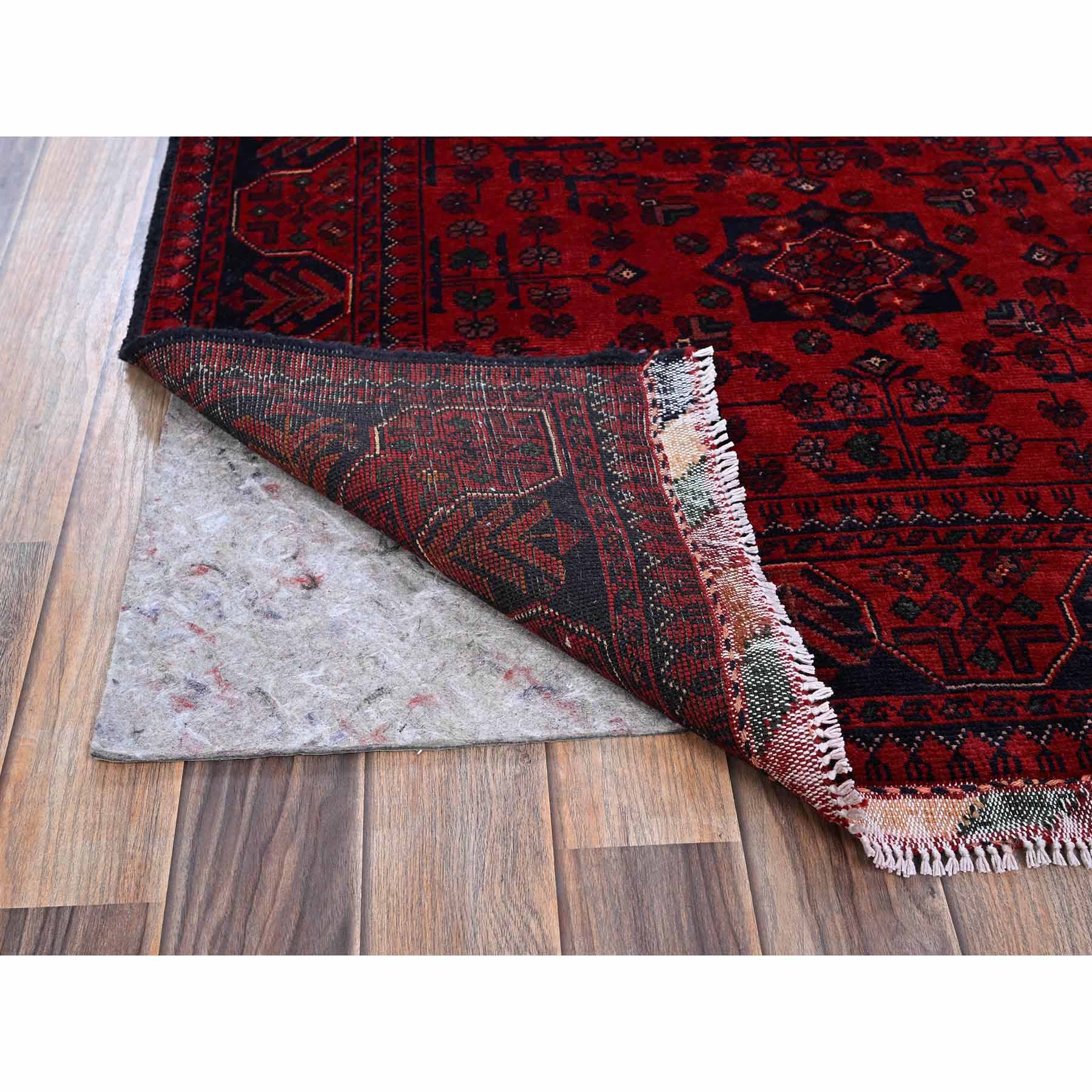 Tribal-Geometric-Hand-Knotted-Rug-3655