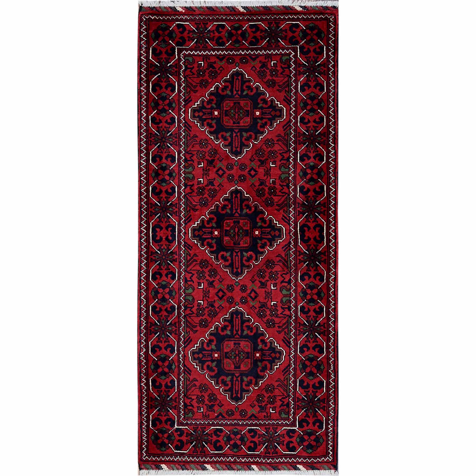 Tribal-Geometric-Hand-Knotted-Rug-3680