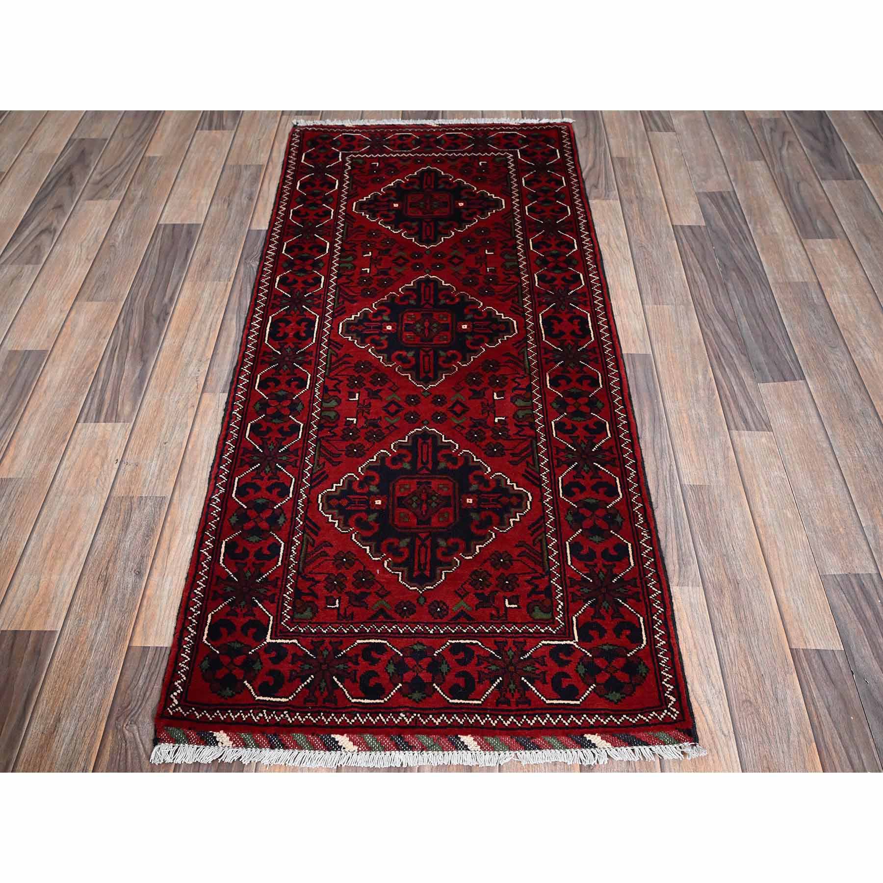Tribal-Geometric-Hand-Knotted-Rug-3680
