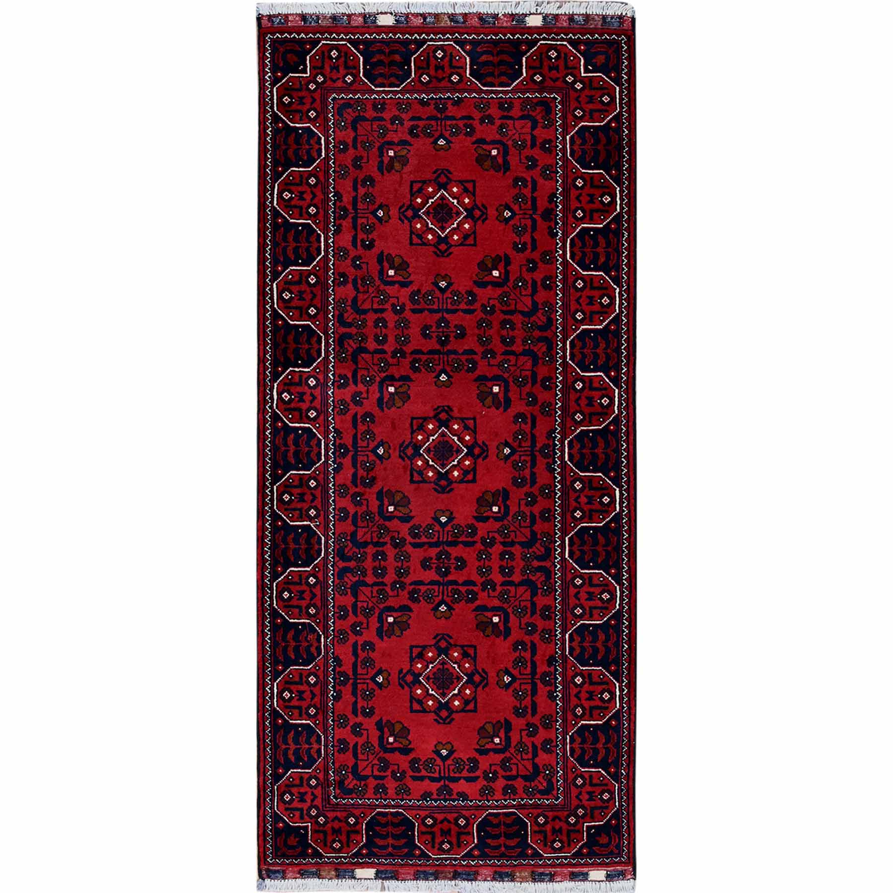 Tribal-Geometric-Hand-Knotted-Rug-3685