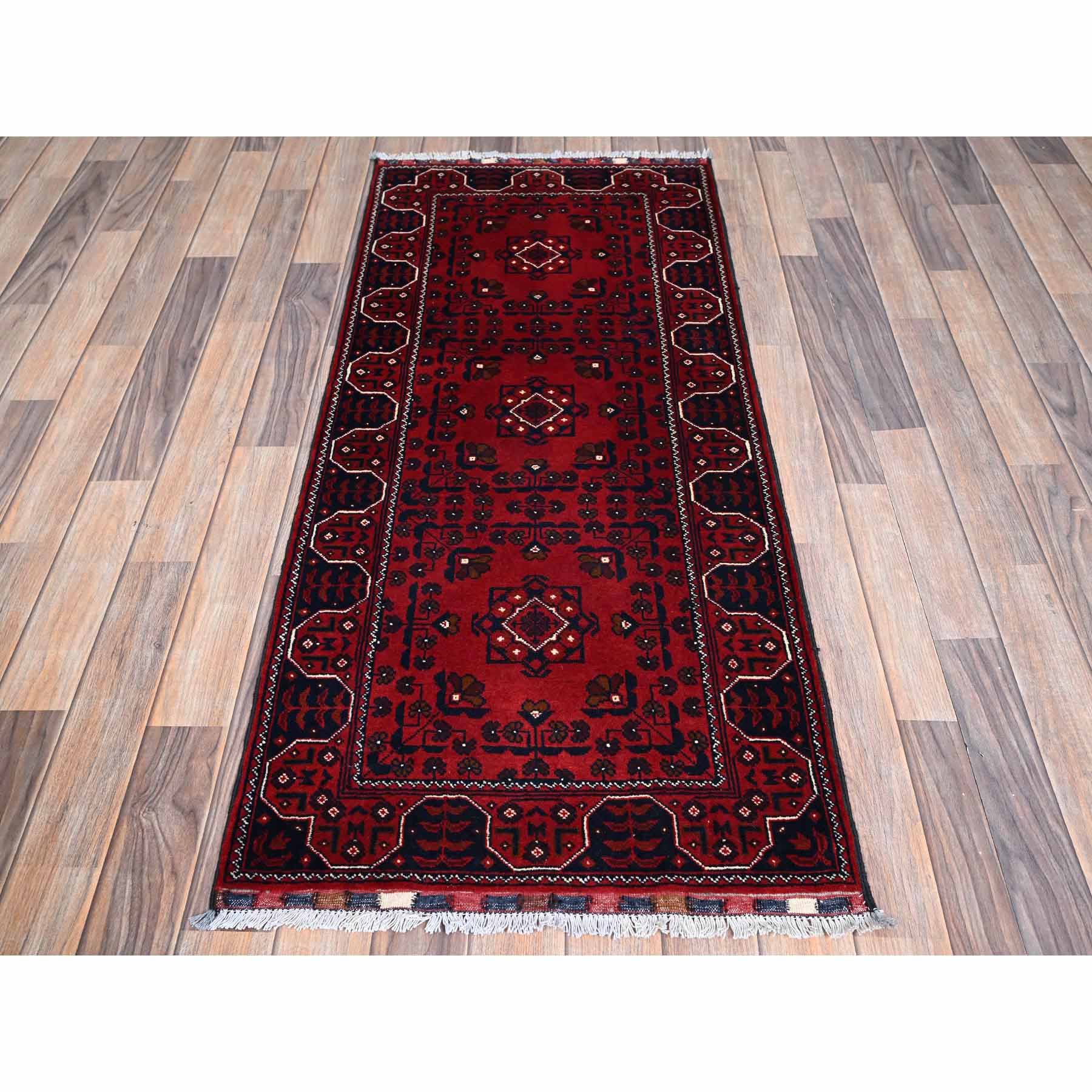 Tribal-Geometric-Hand-Knotted-Rug-3685