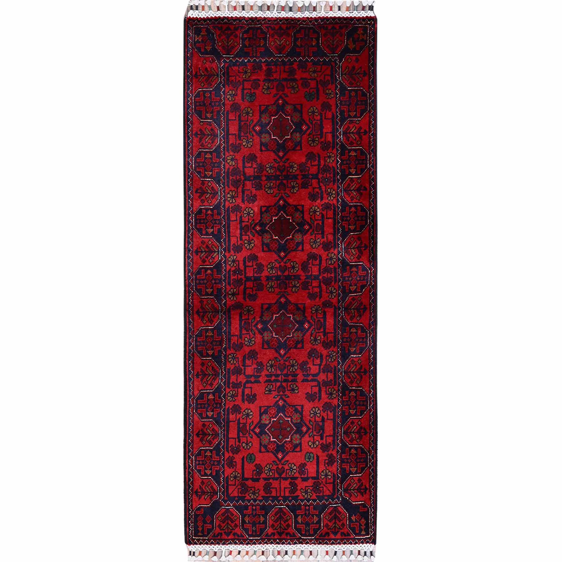Tribal-Geometric-Hand-Knotted-Rug-3690