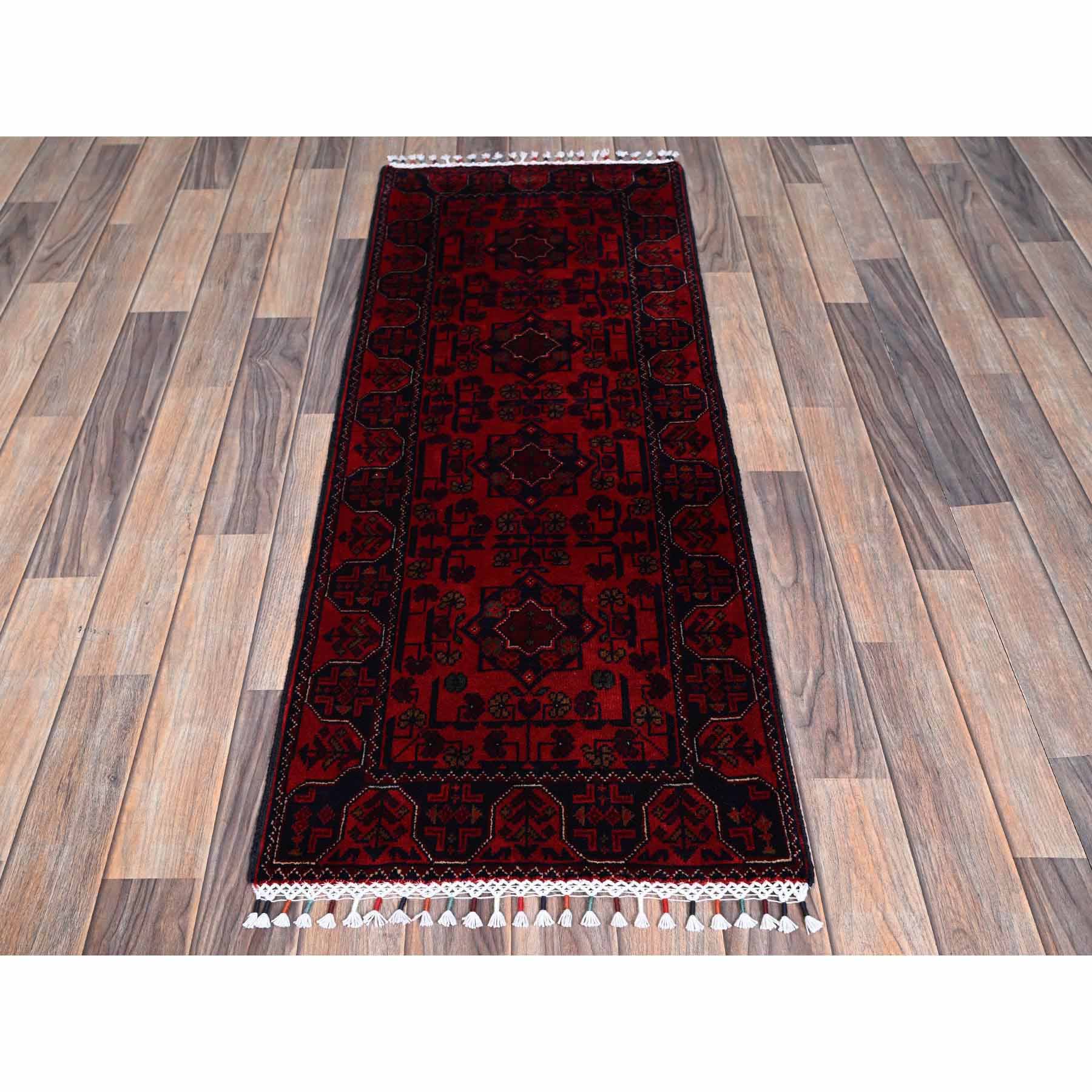 Tribal-Geometric-Hand-Knotted-Rug-3690