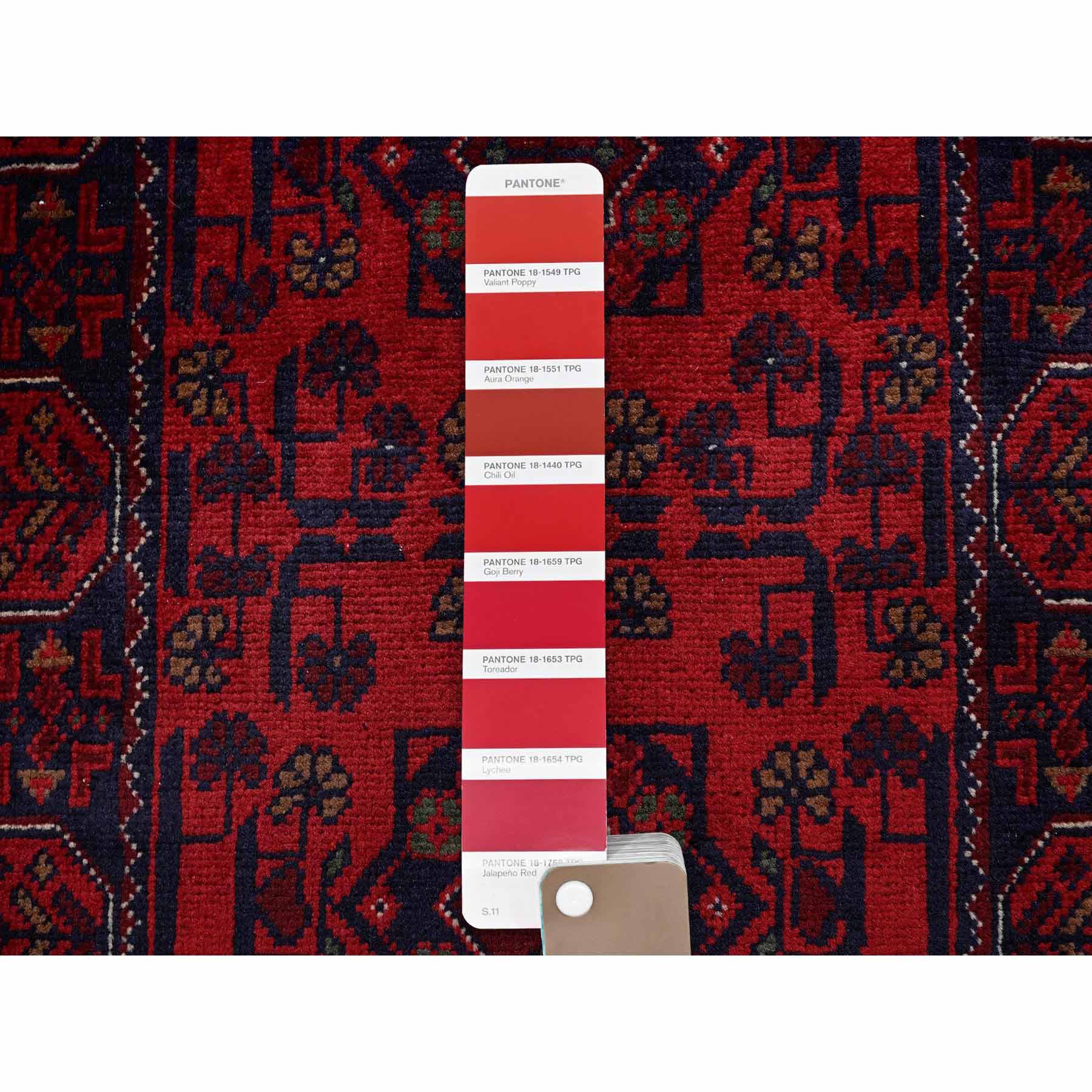 Tribal-Geometric-Hand-Knotted-Rug-3690