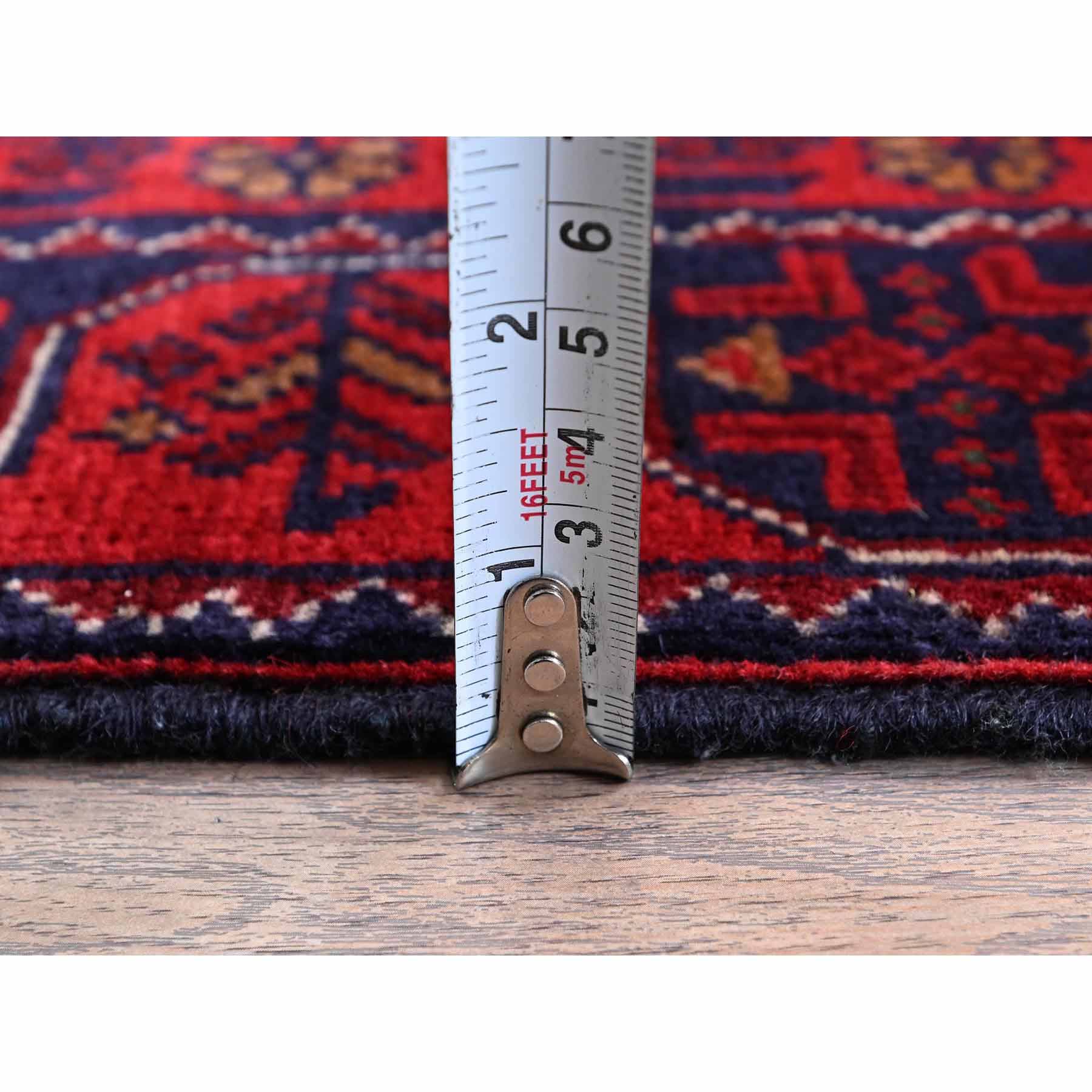 Tribal-Geometric-Hand-Knotted-Rug-3690