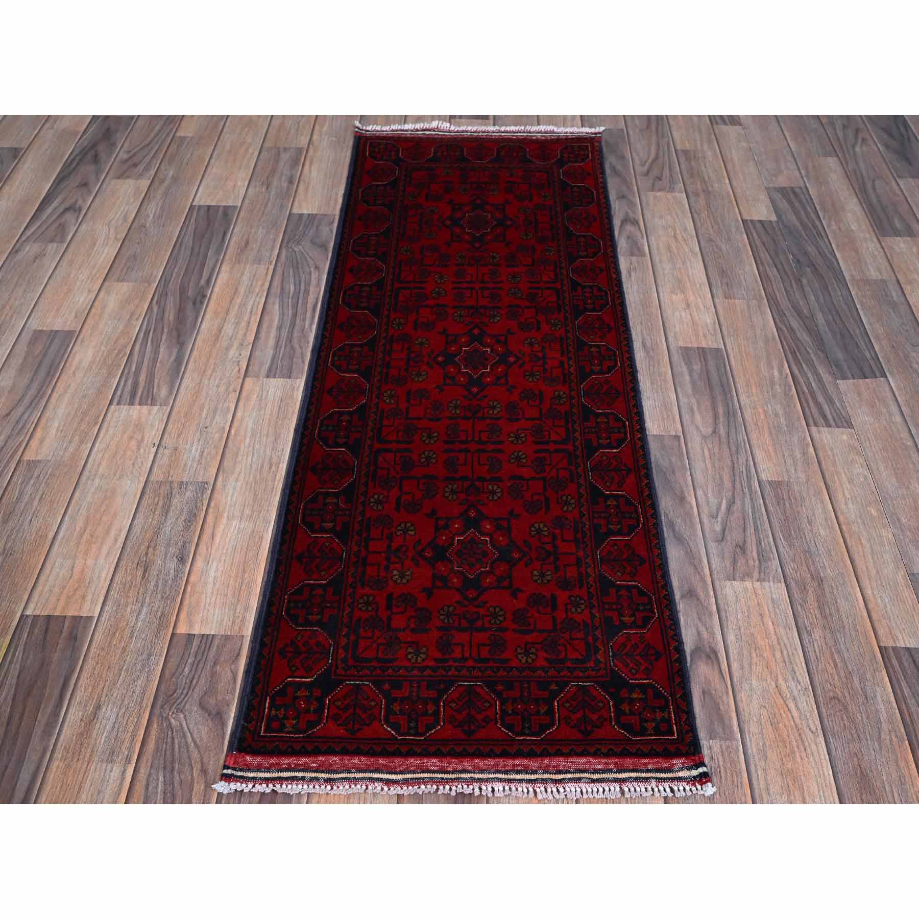 Tribal-Geometric-Hand-Knotted-Rug-3700