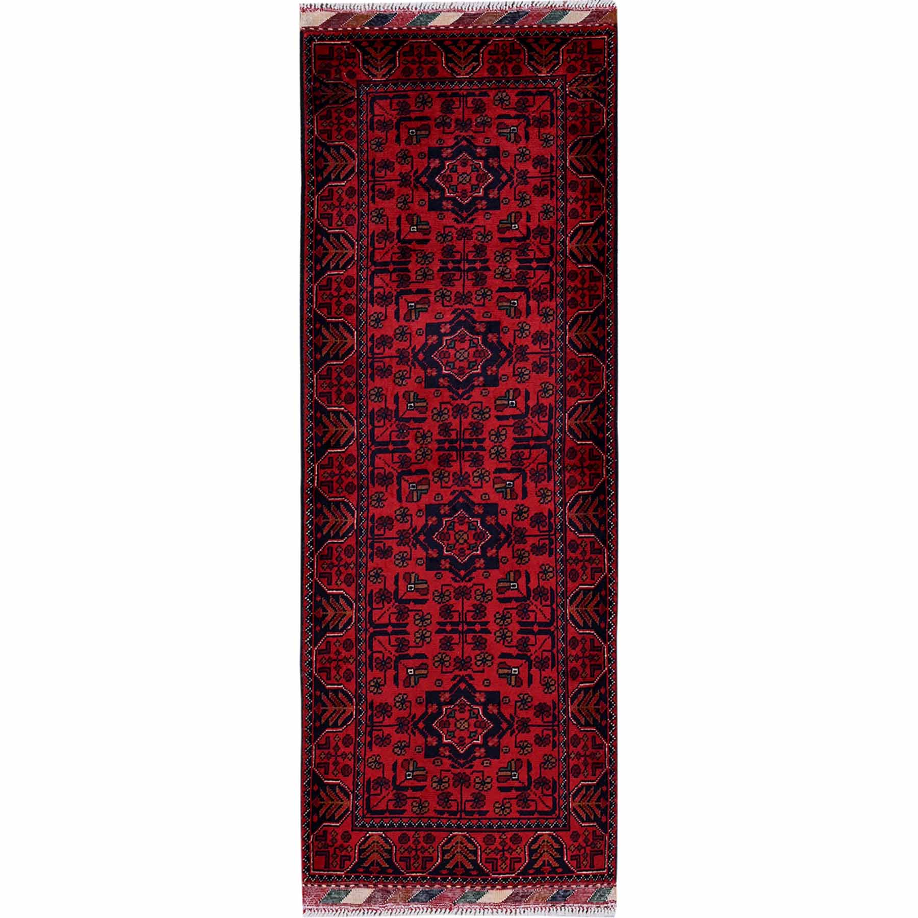 Tribal-Geometric-Hand-Knotted-Rug-3705