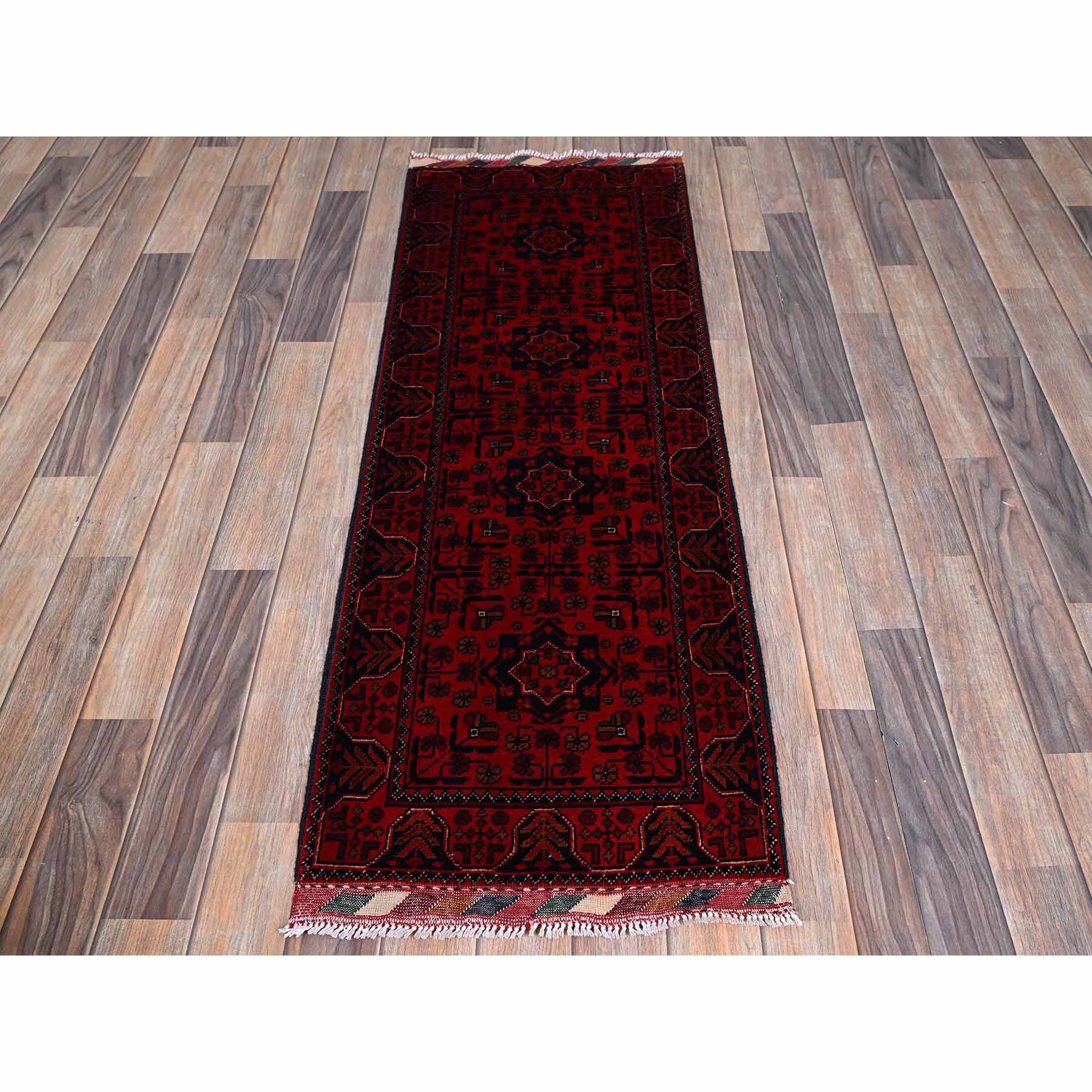 Tribal-Geometric-Hand-Knotted-Rug-3705