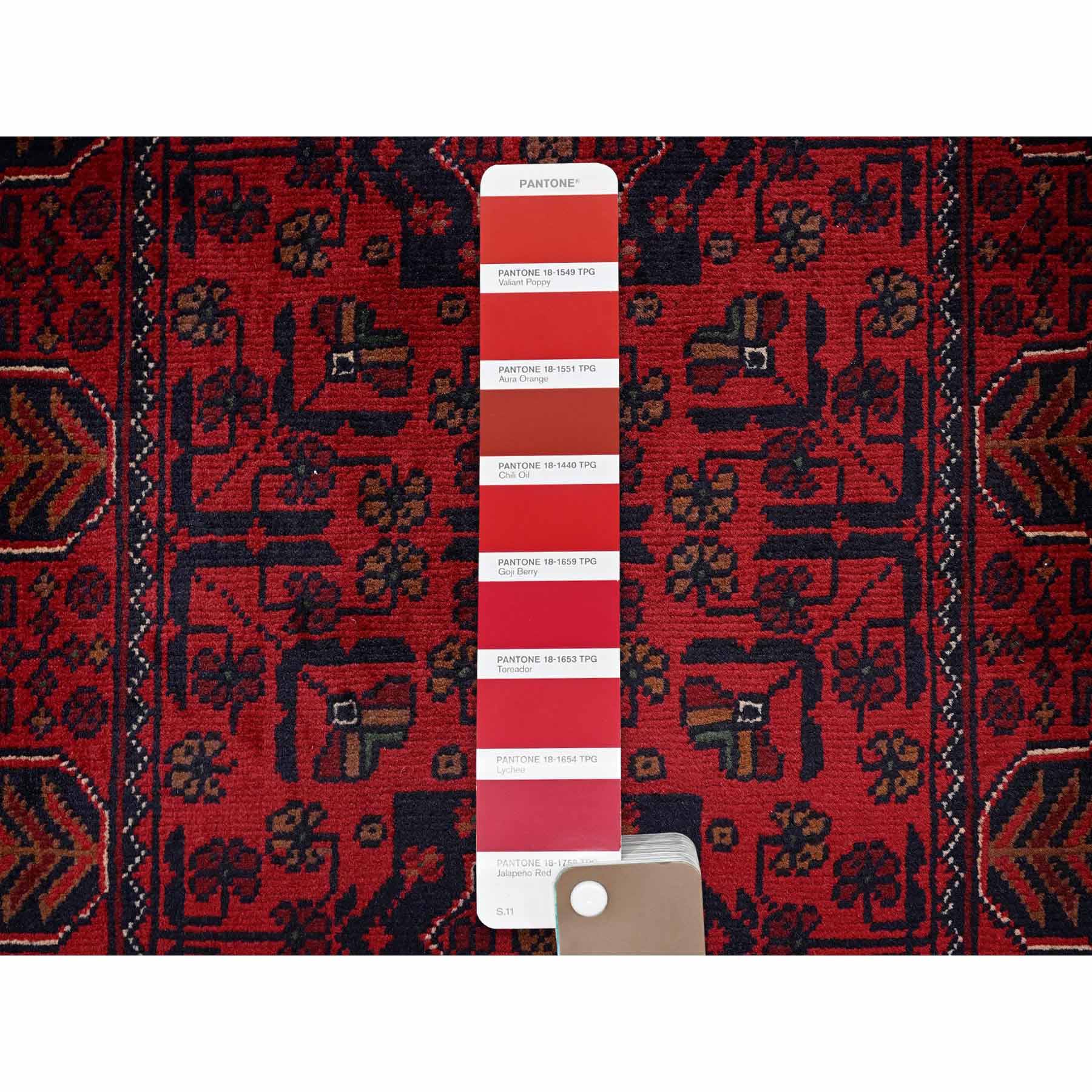 Tribal-Geometric-Hand-Knotted-Rug-3705