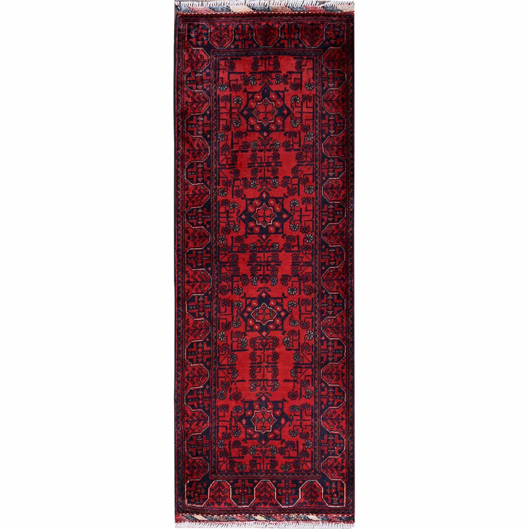 Tribal-Geometric-Hand-Knotted-Rug-3710