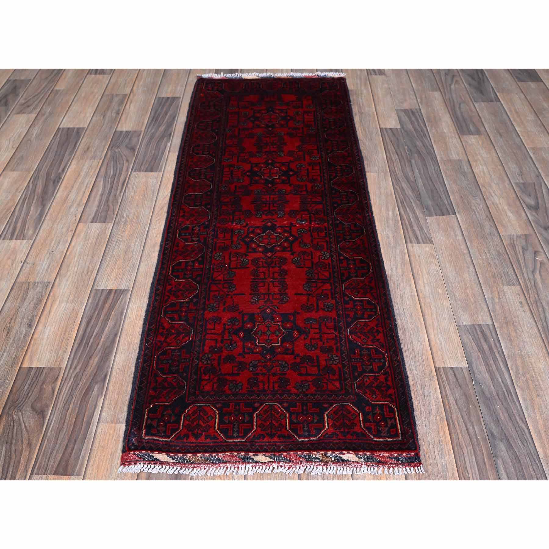 Tribal-Geometric-Hand-Knotted-Rug-3710