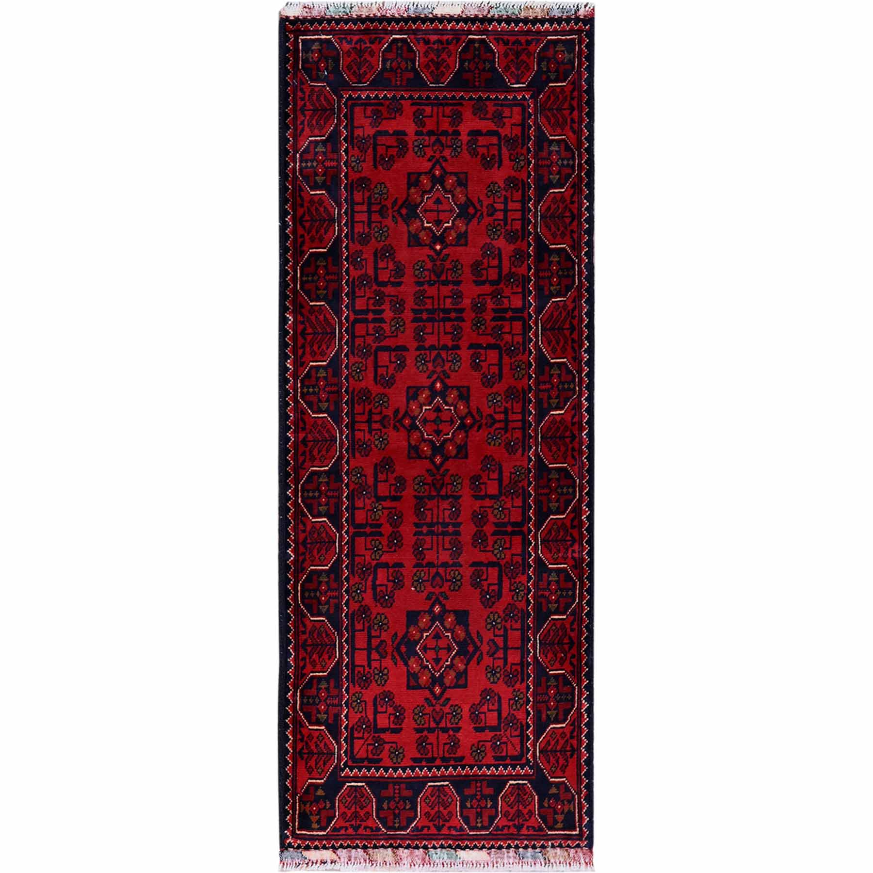 Tribal-Geometric-Hand-Knotted-Rug-3730
