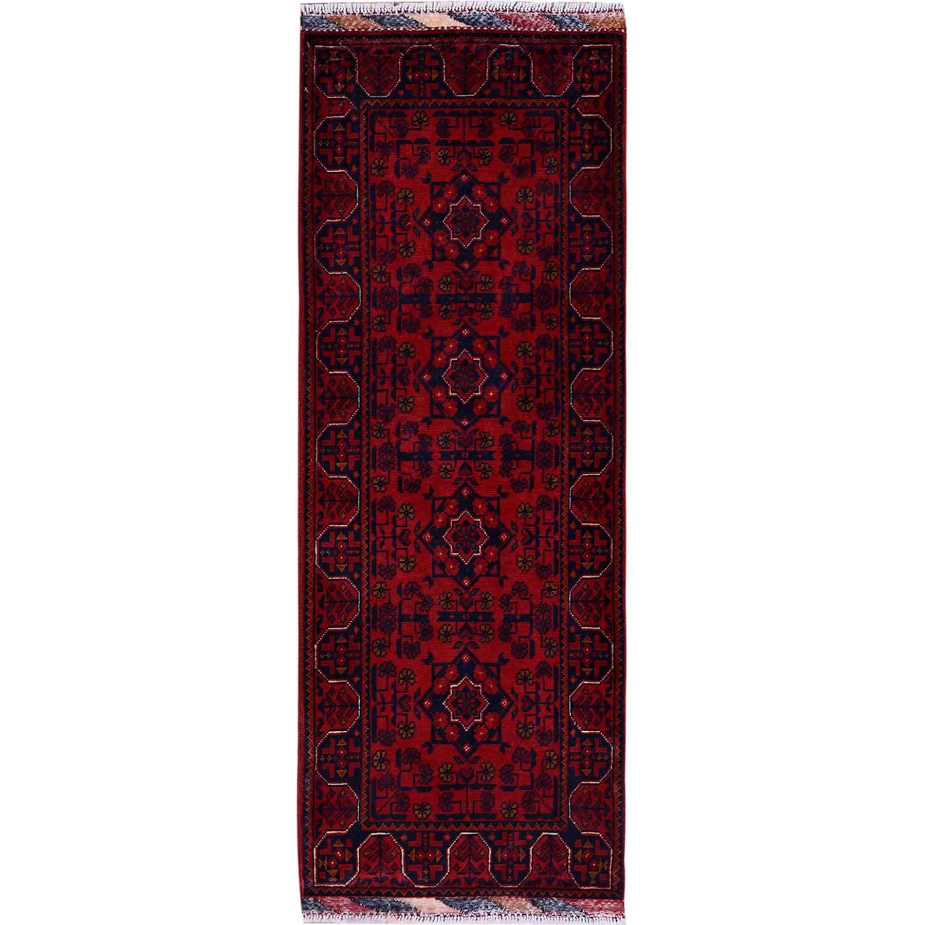 Tribal-Geometric-Hand-Knotted-Rug-3740