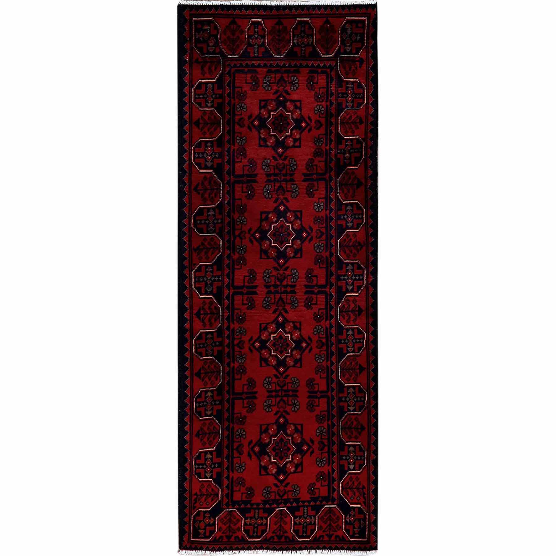 Tribal-Geometric-Hand-Knotted-Rug-3780