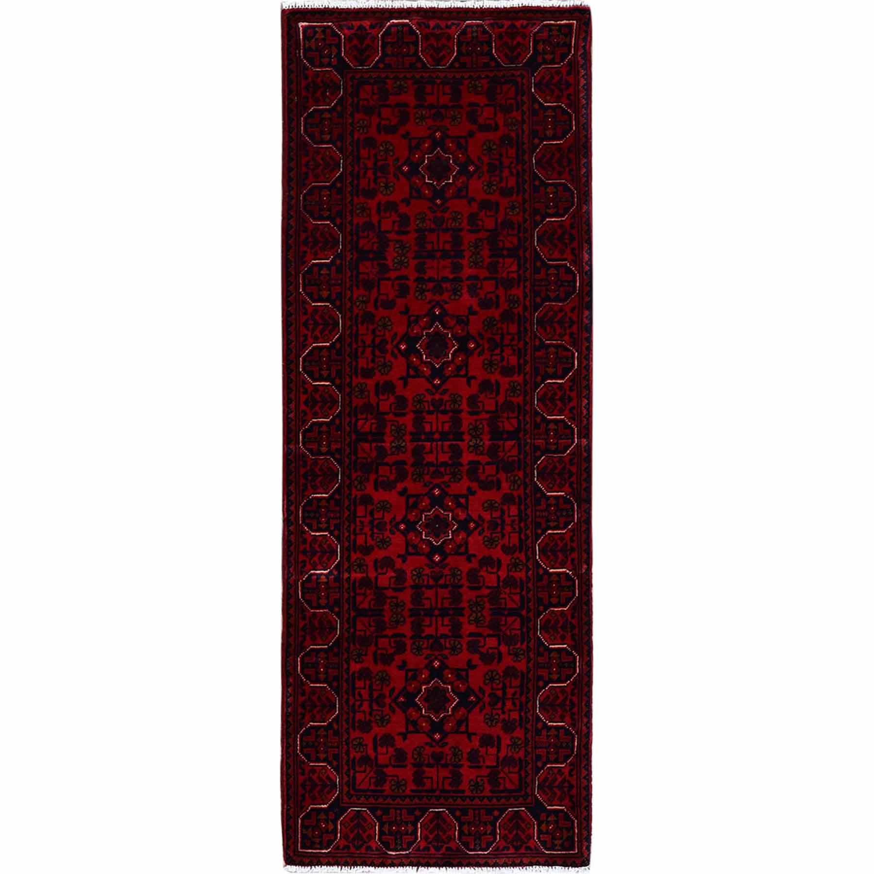 Tribal-Geometric-Hand-Knotted-Rug-3785