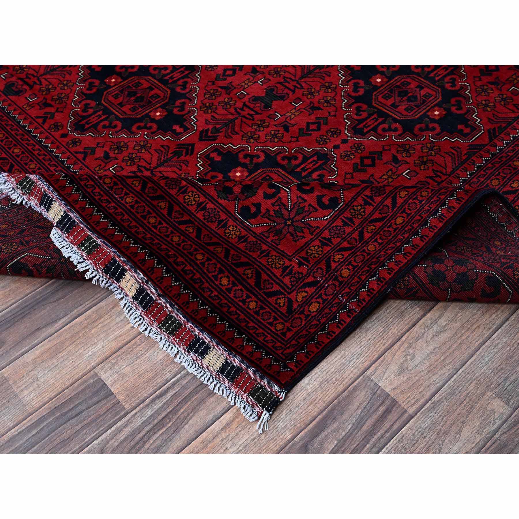 Tribal-Geometric-Hand-Knotted-Rug-3870