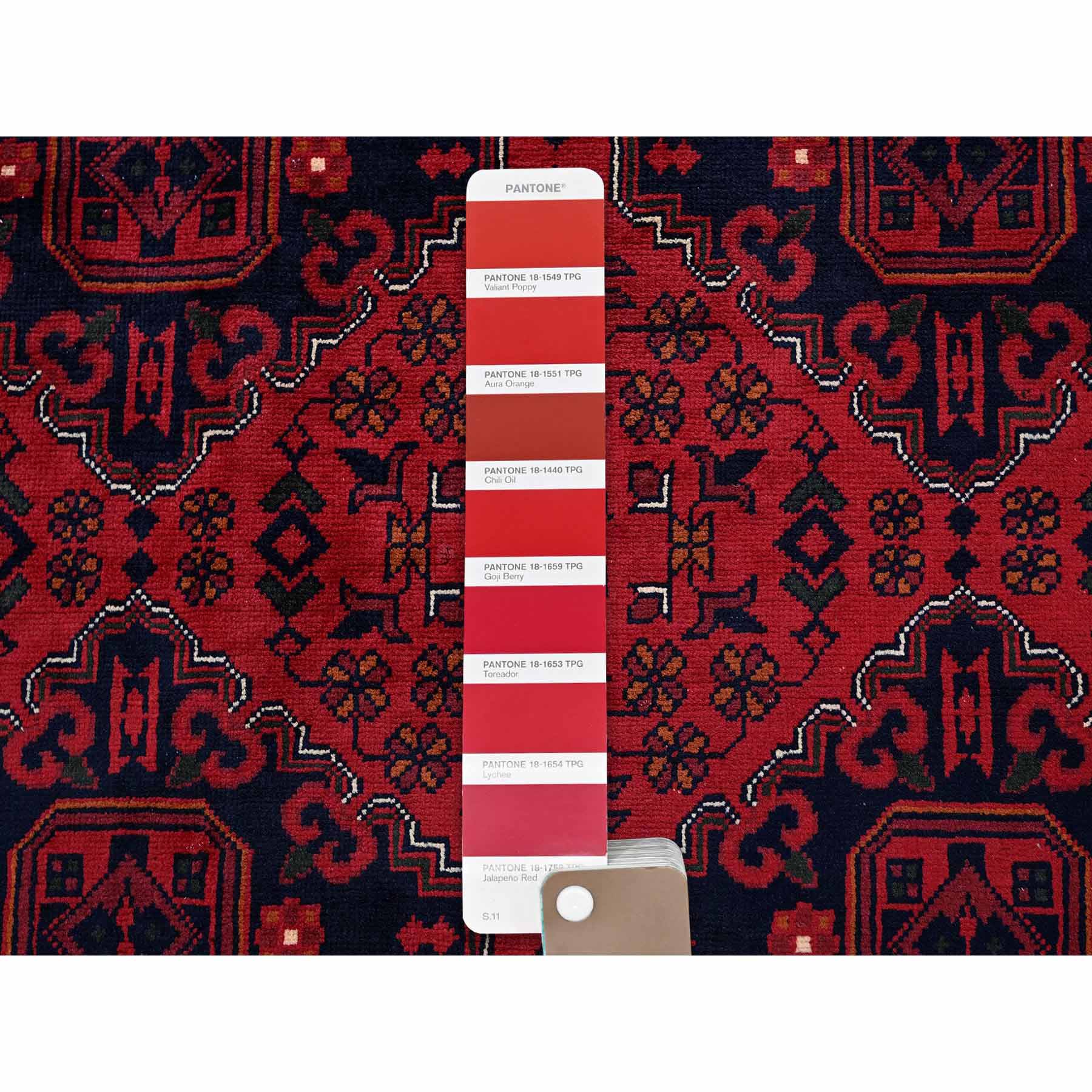 Tribal-Geometric-Hand-Knotted-Rug-3870