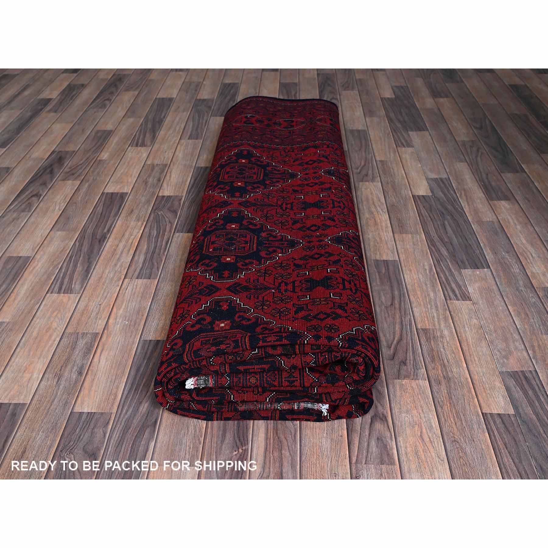 Tribal-Geometric-Hand-Knotted-Rug-3870