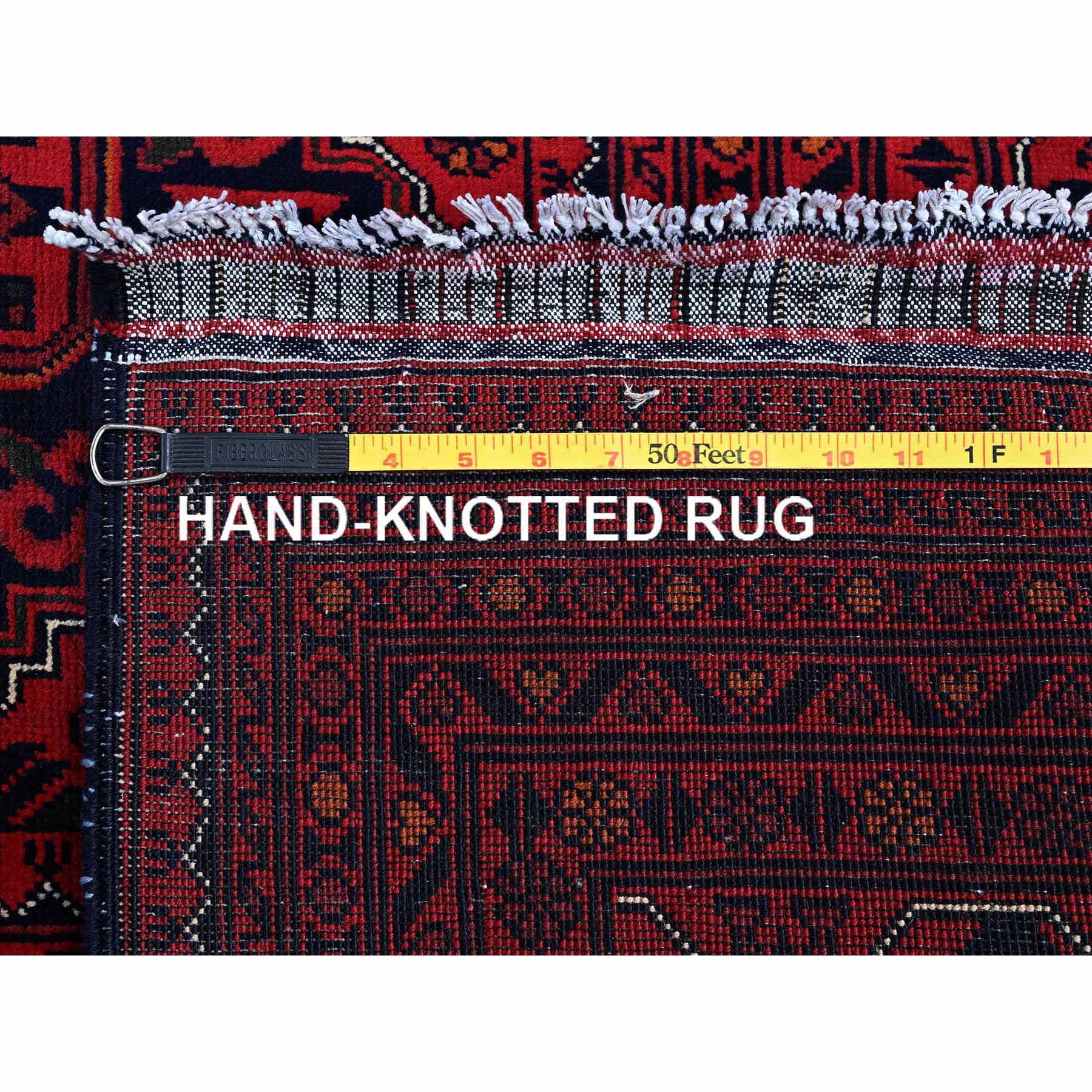 Tribal-Geometric-Hand-Knotted-Rug-3870