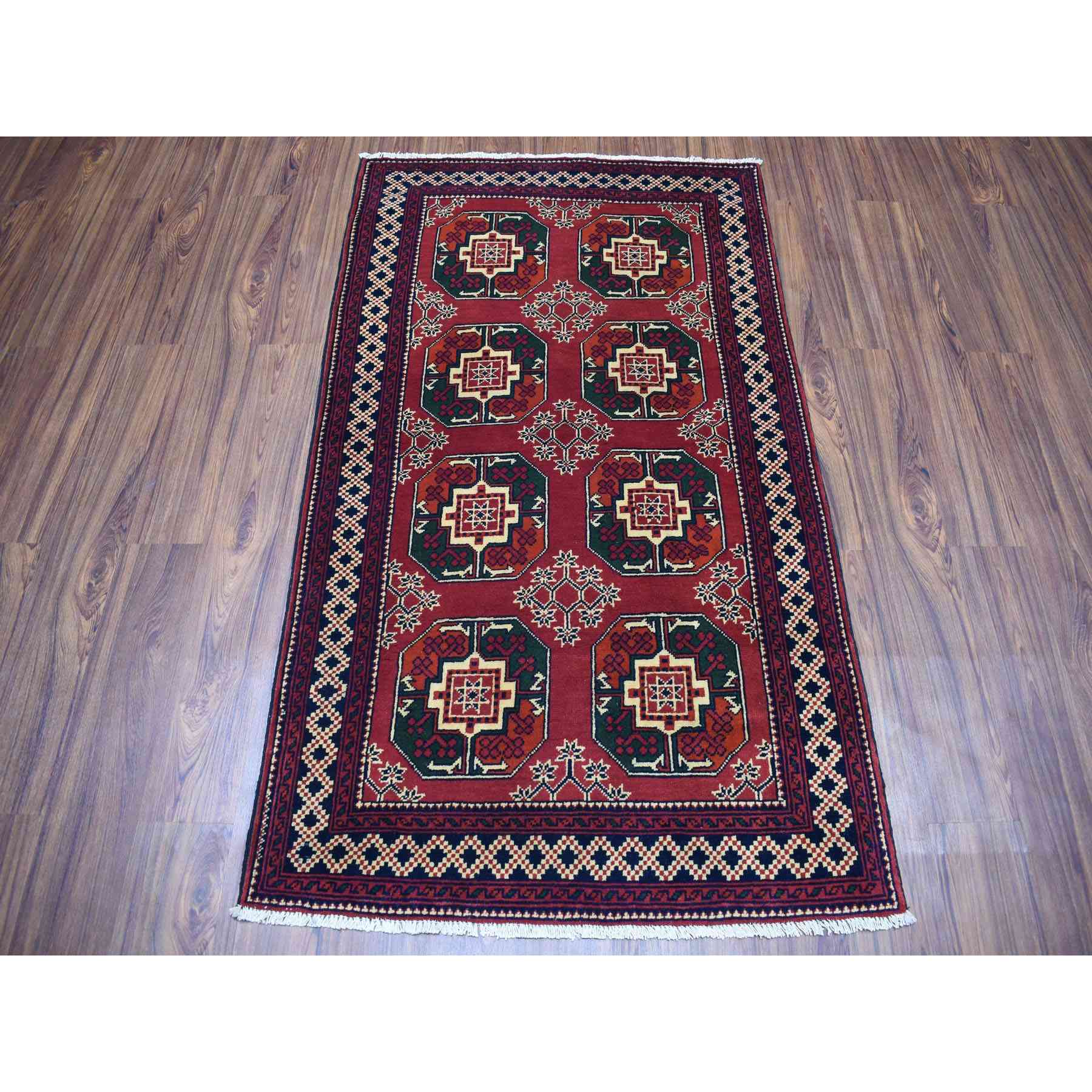 Tribal-Geometric-Hand-Knotted-Rug-252200
