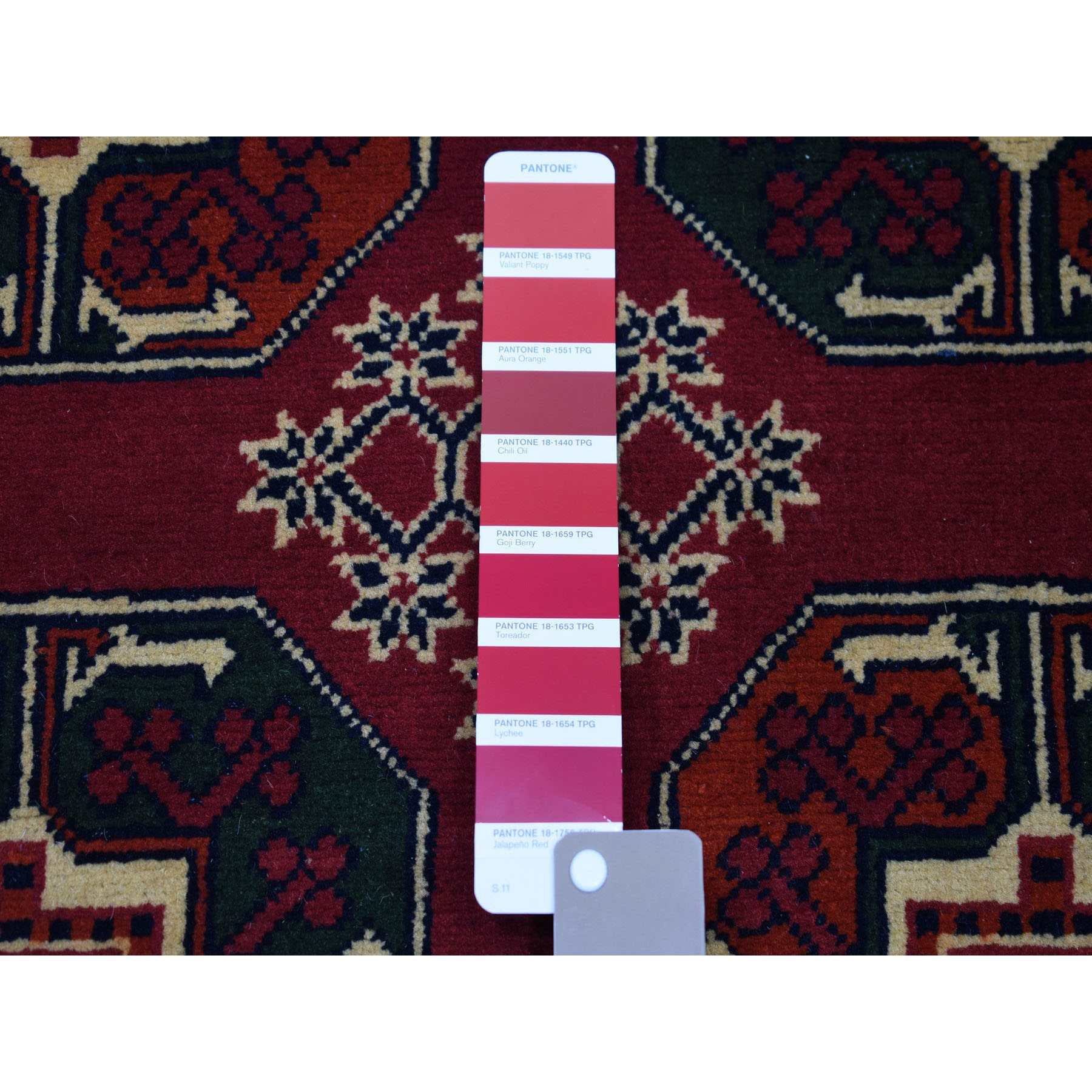 Tribal-Geometric-Hand-Knotted-Rug-252200