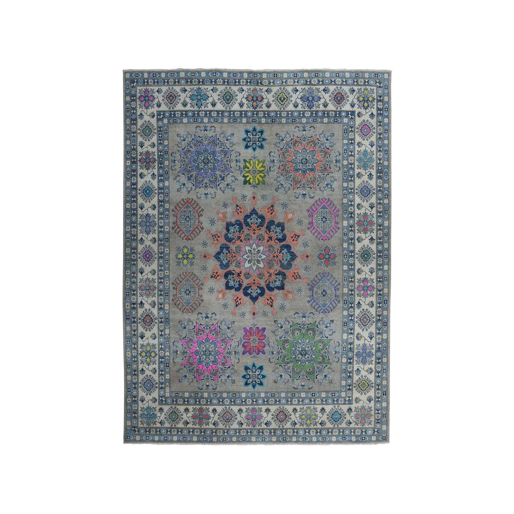 Kazak-Hand-Knotted-Rug-252895
