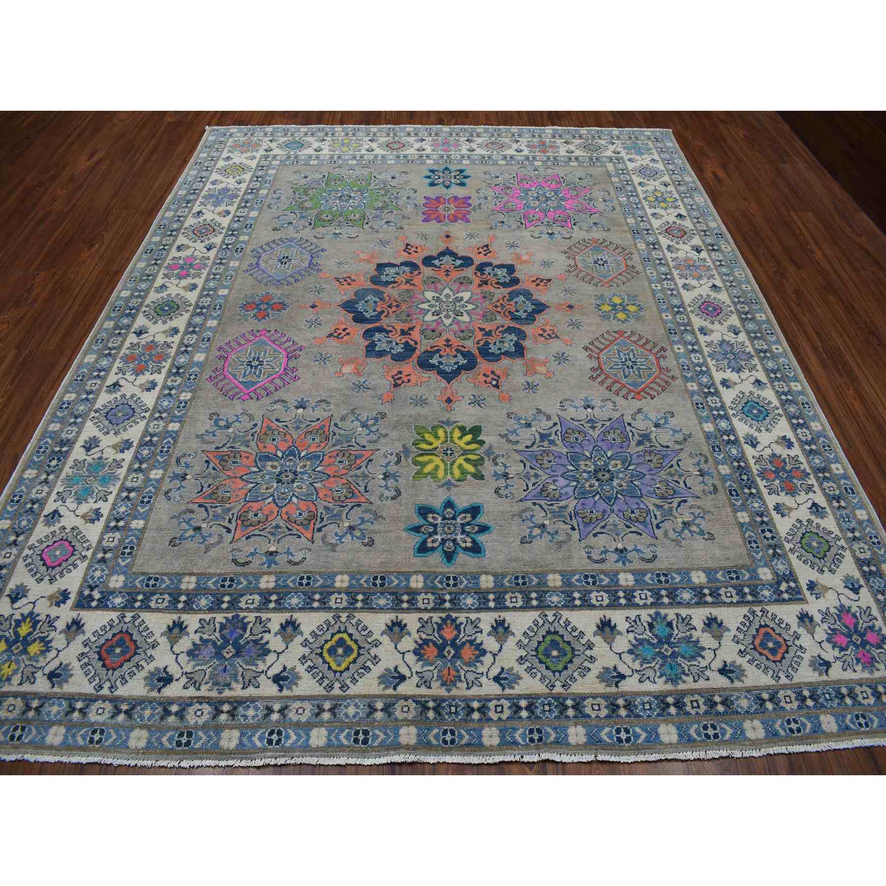 Kazak-Hand-Knotted-Rug-252895