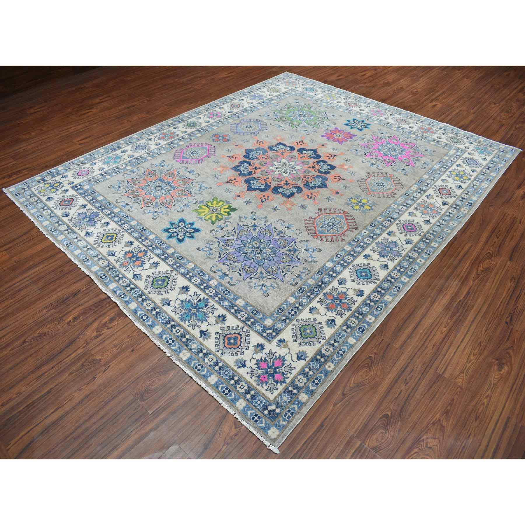 Kazak-Hand-Knotted-Rug-252895