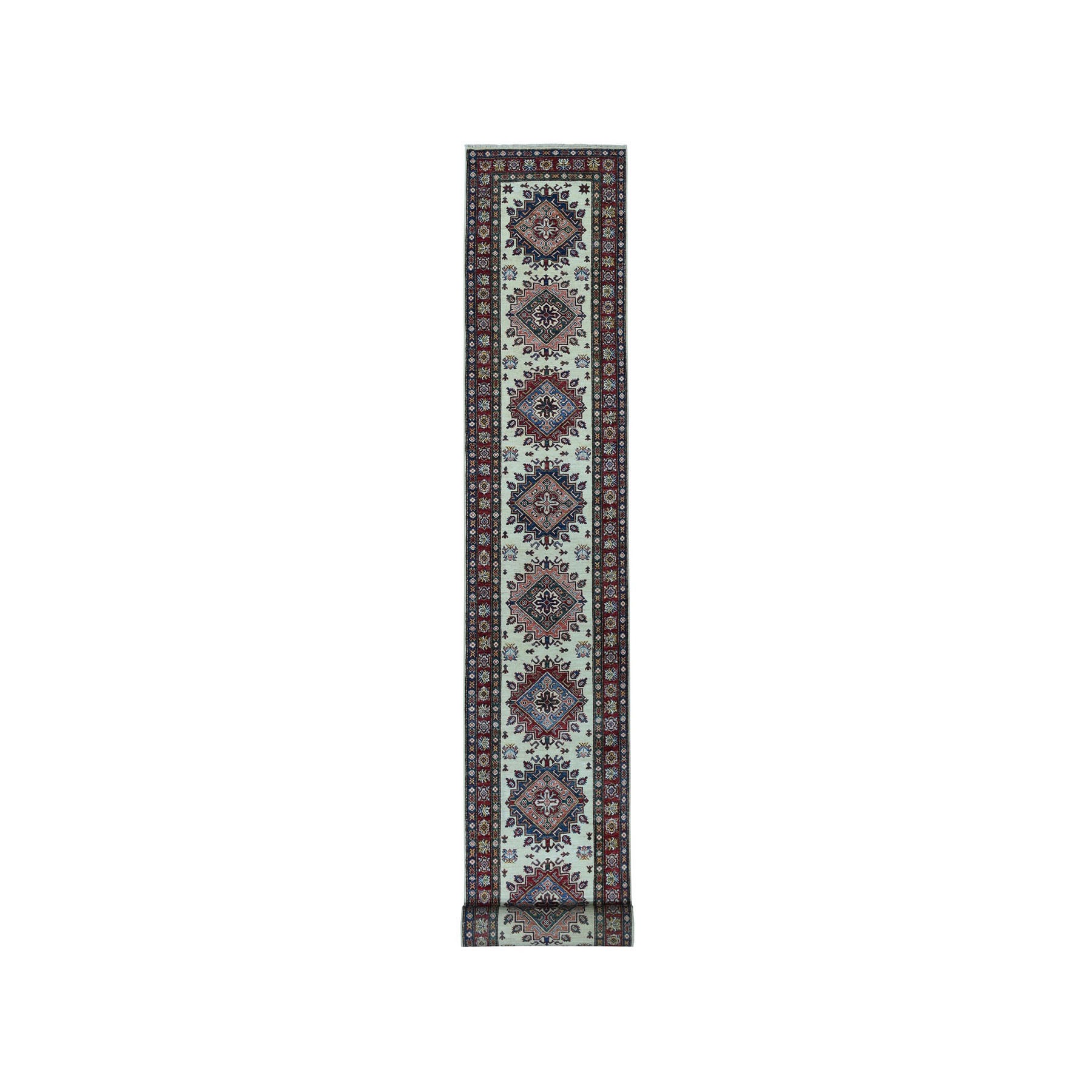 Kazak-Hand-Knotted-Rug-253230