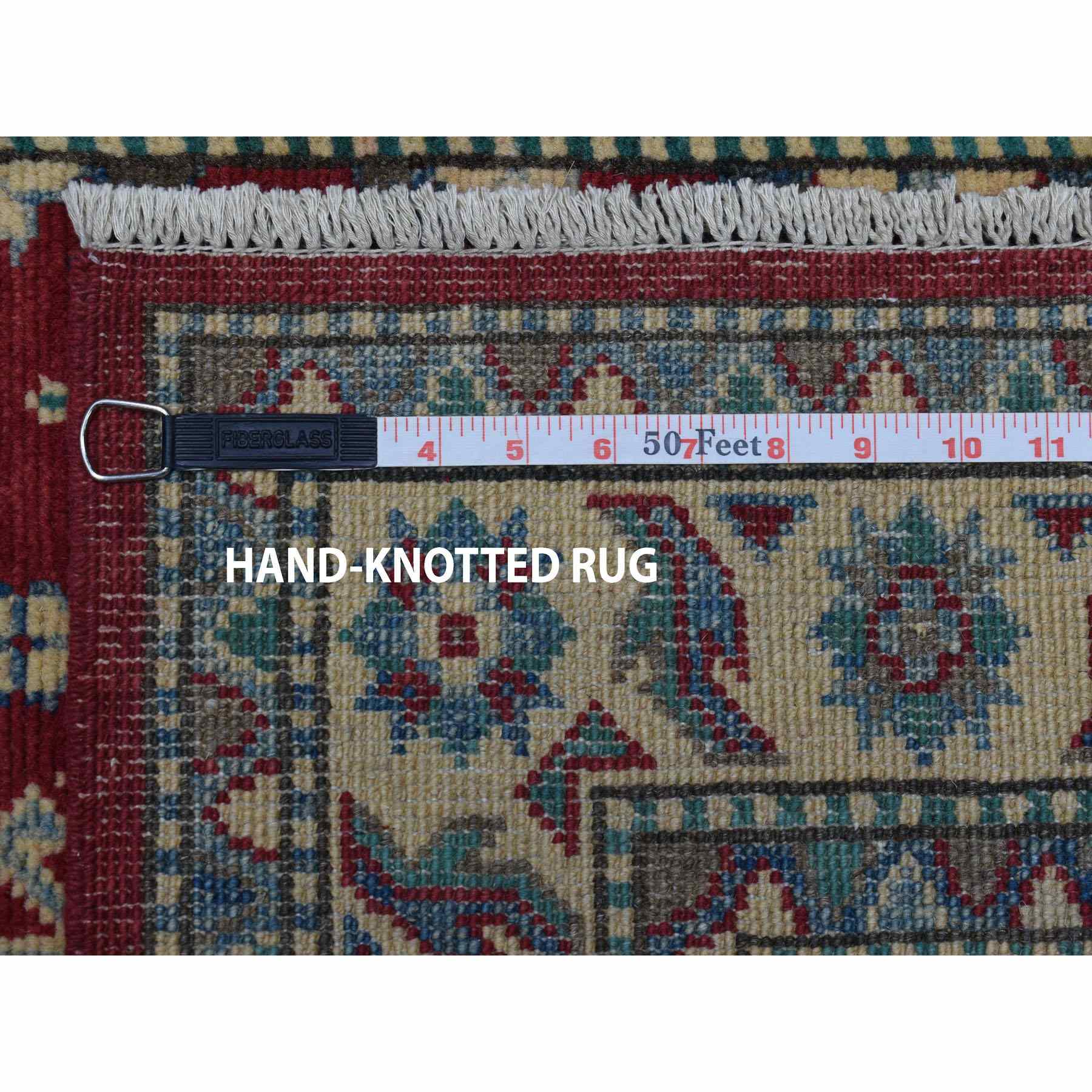 Kazak-Hand-Knotted-Rug-253255