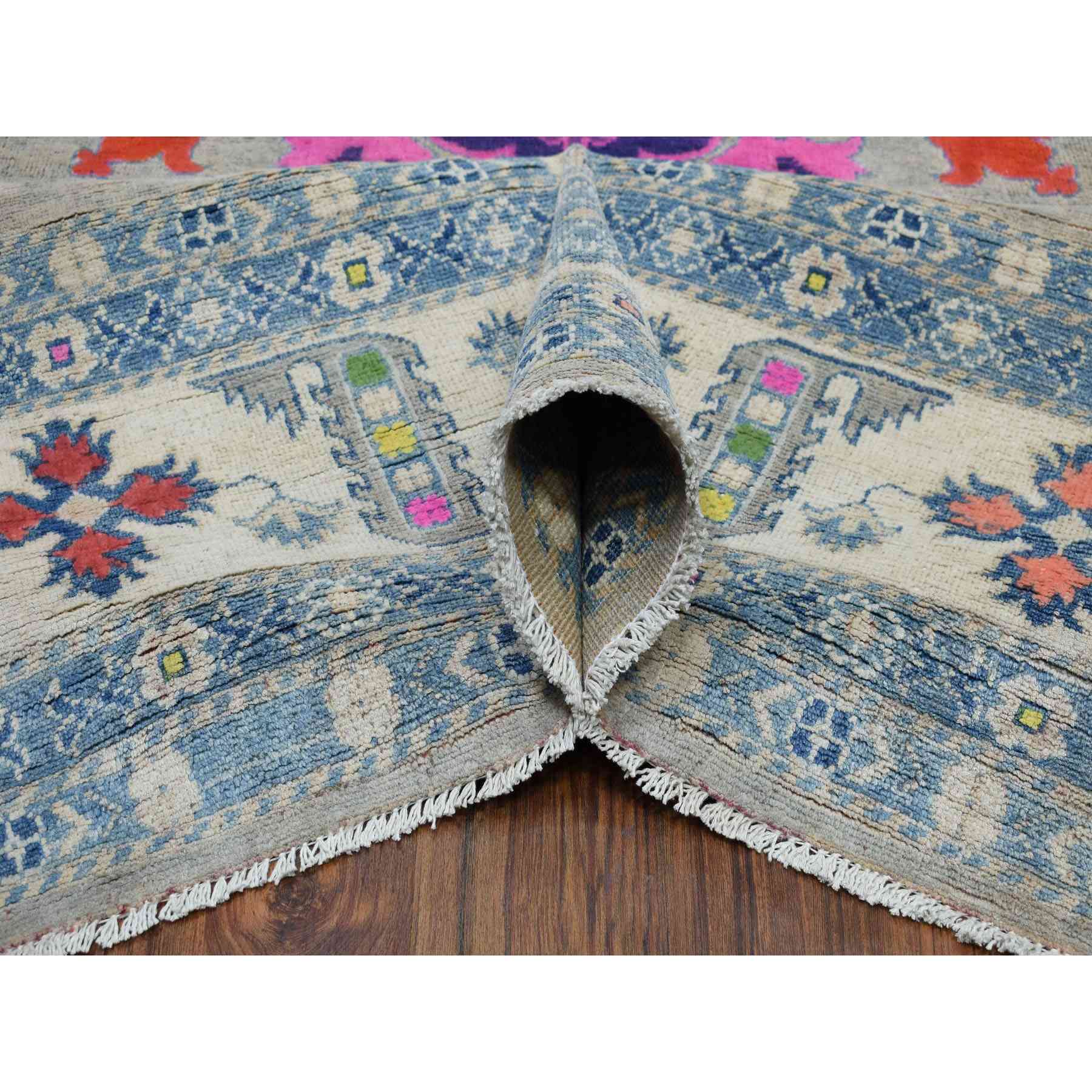 Kazak-Hand-Knotted-Rug-253365
