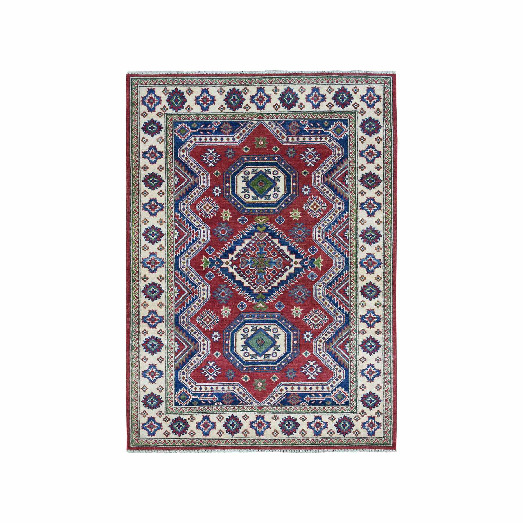 Kazak-Hand-Knotted-Rug-253880