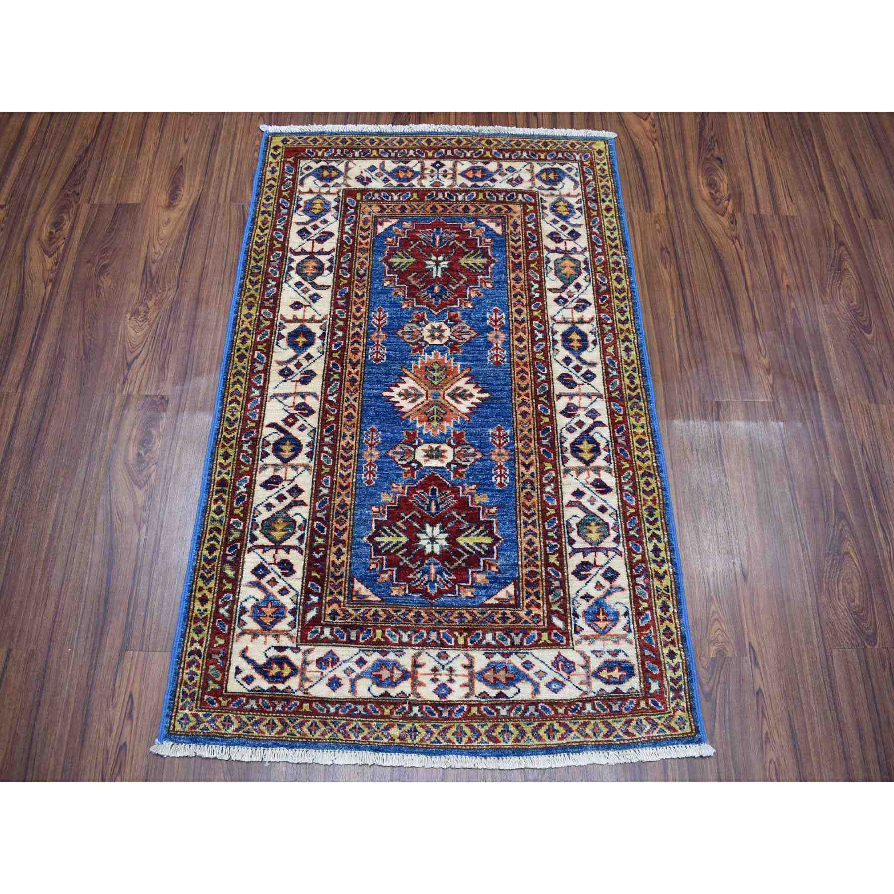 Kazak-Hand-Knotted-Rug-254455