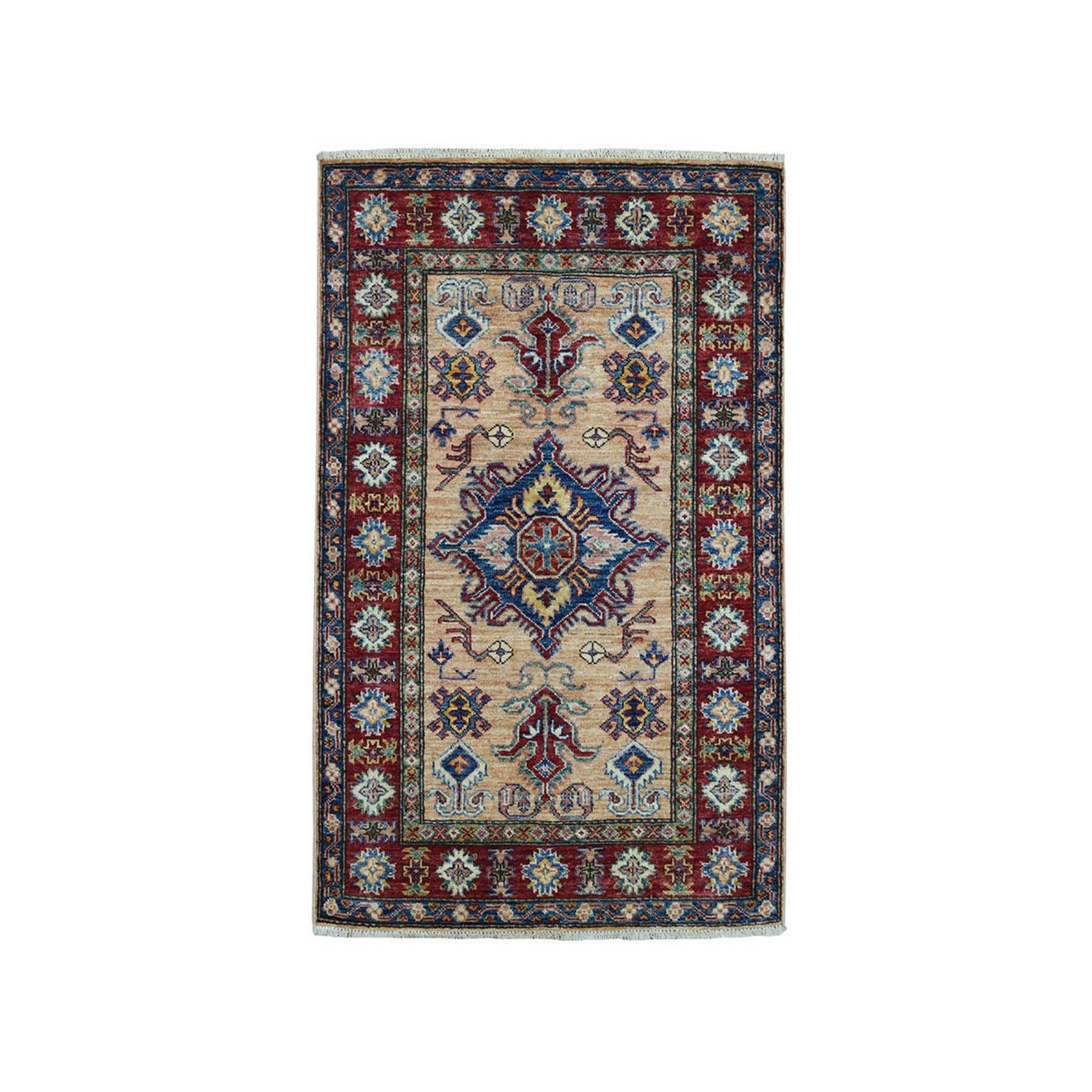 Kazak-Hand-Knotted-Rug-254945