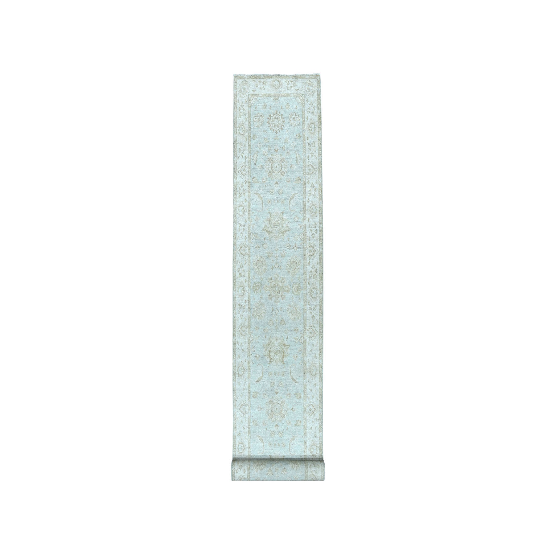Oushak-And-Peshawar-Hand-Knotted-Rug-253960