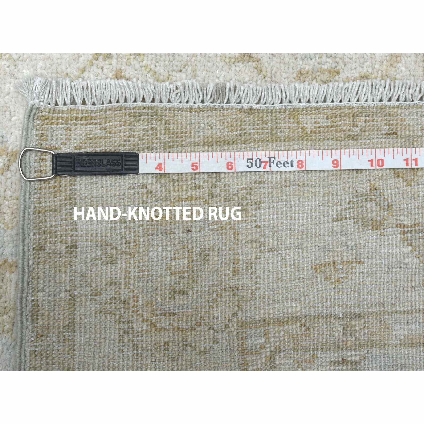 Oushak-And-Peshawar-Hand-Knotted-Rug-253960