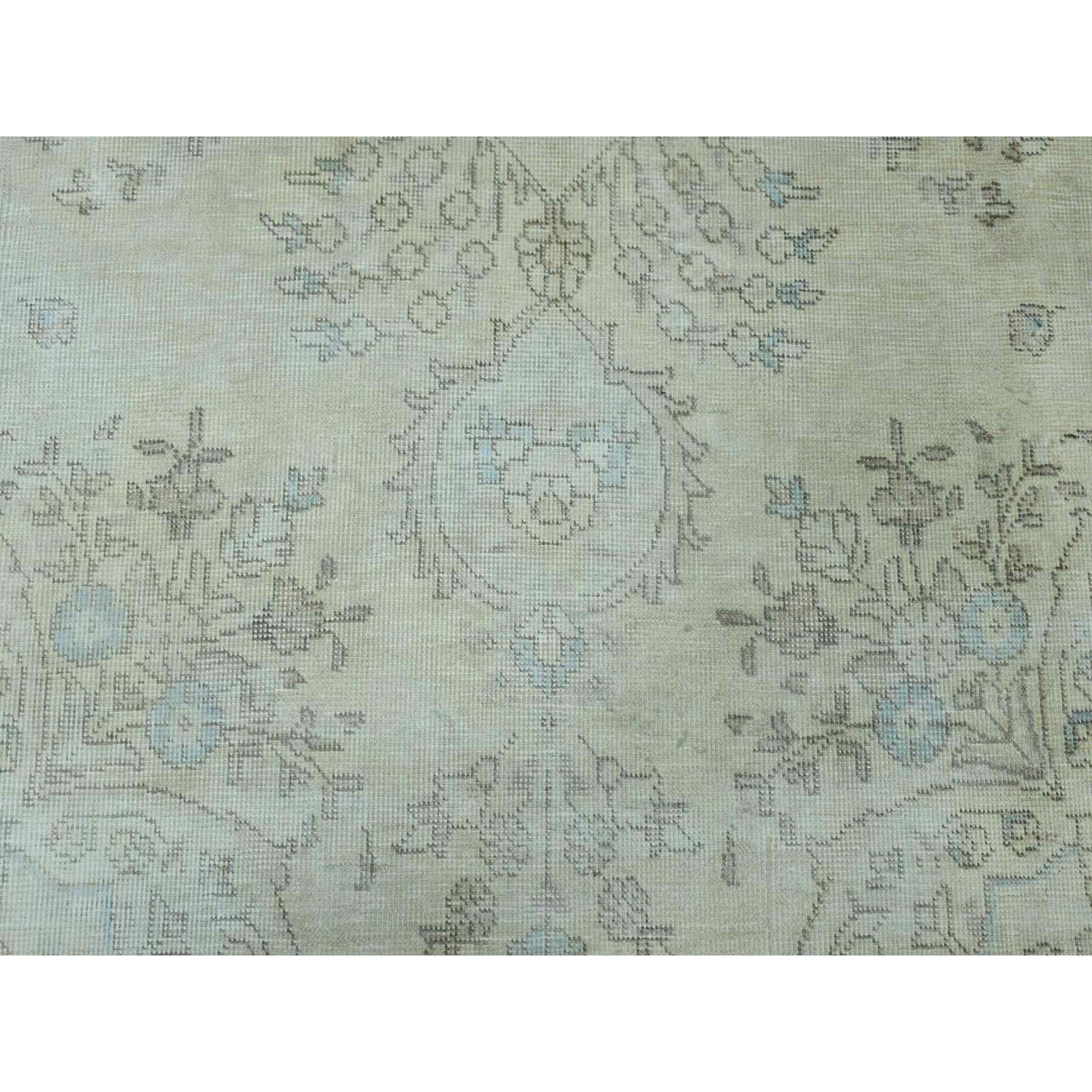White-Wash-Vintage-Silver-Wash-Hand-Knotted-Rug-253695