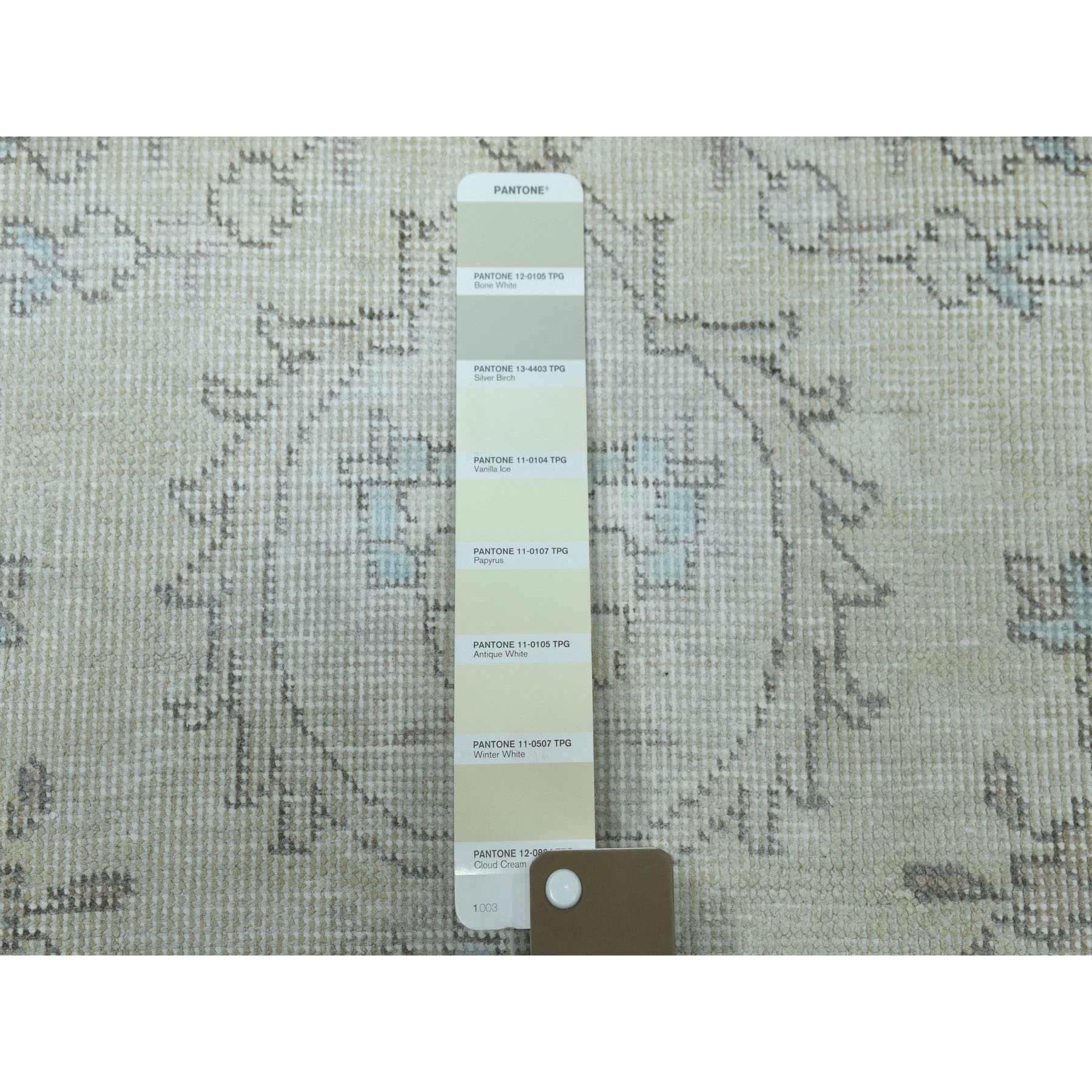 White-Wash-Vintage-Silver-Wash-Hand-Knotted-Rug-253695
