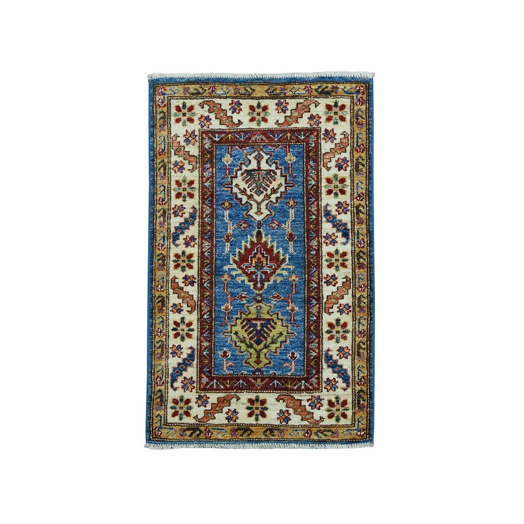 Kazak-Hand-Knotted-Rug-255135