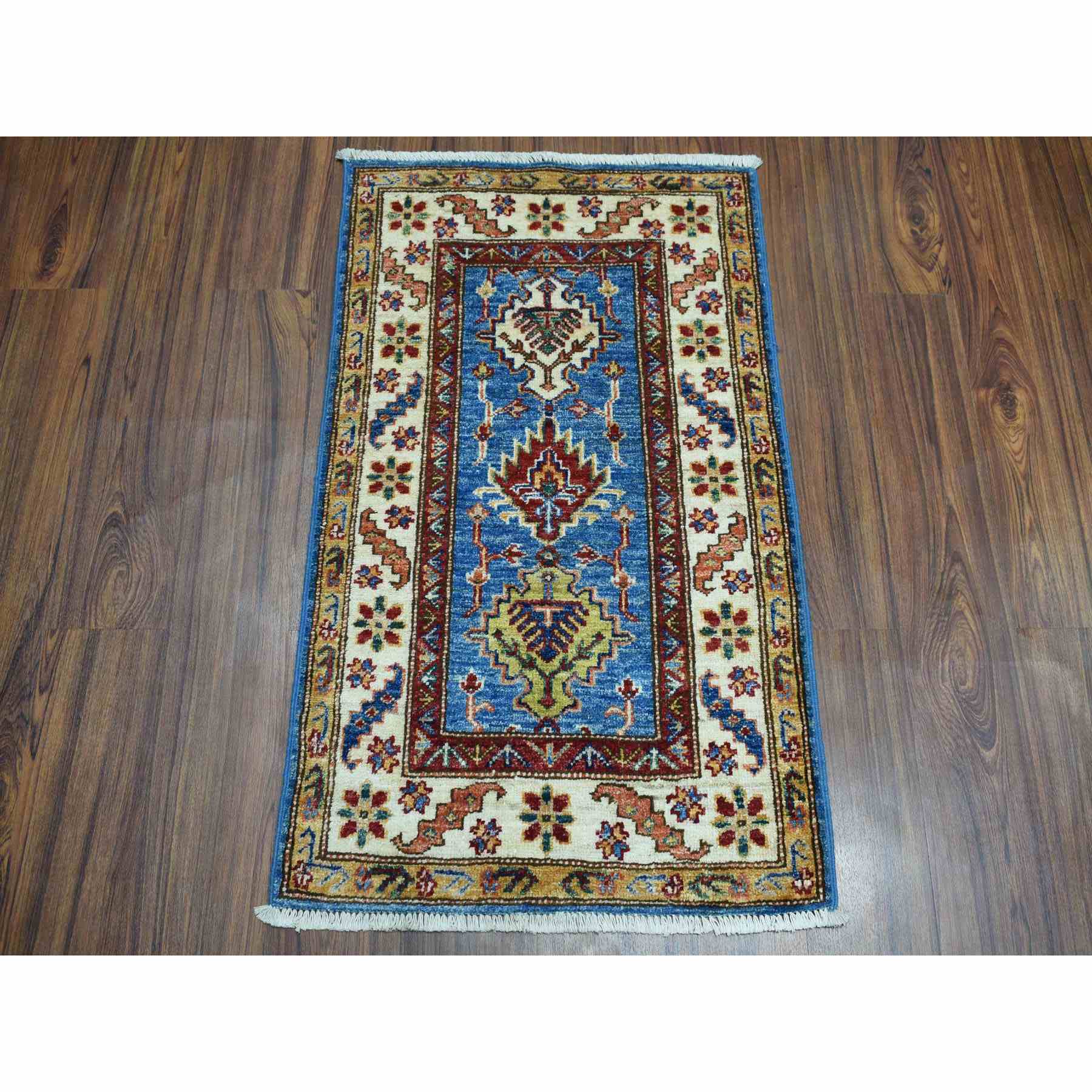 Kazak-Hand-Knotted-Rug-255135