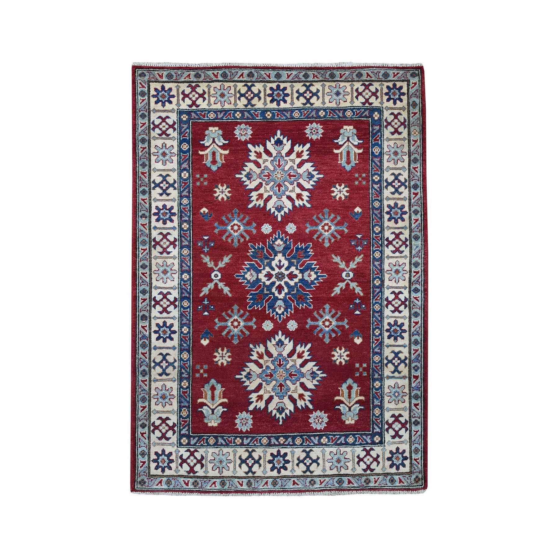 Kazak-Hand-Knotted-Rug-255670