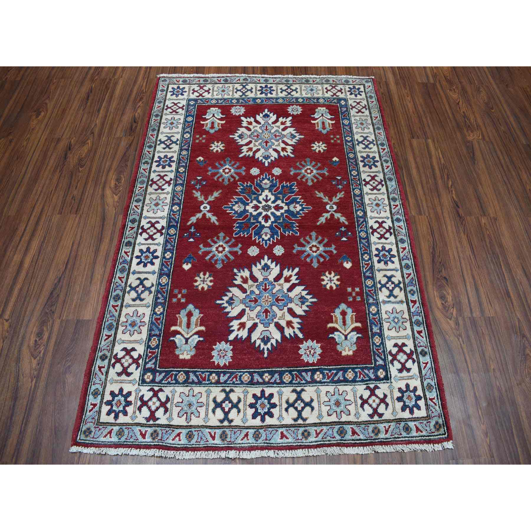 Kazak-Hand-Knotted-Rug-255670