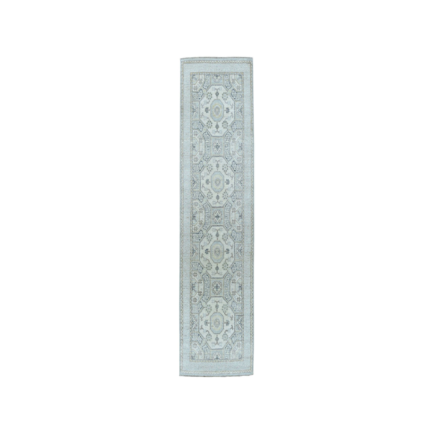 Oushak-And-Peshawar-Hand-Knotted-Rug-255630