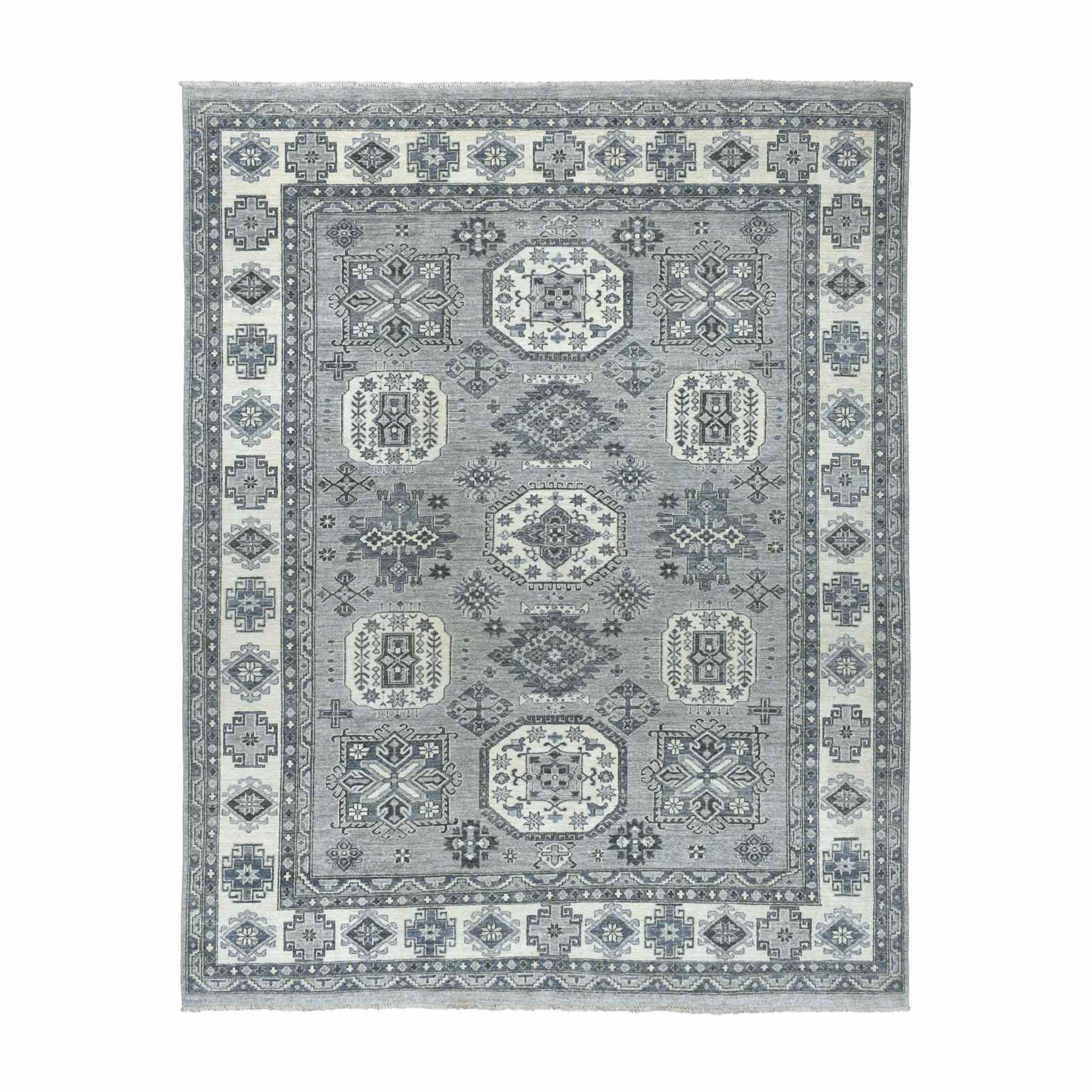 Oushak-And-Peshawar-Hand-Knotted-Rug-256100