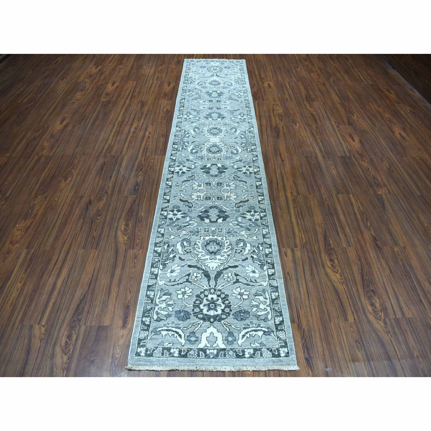 Oushak-And-Peshawar-Hand-Knotted-Rug-257275