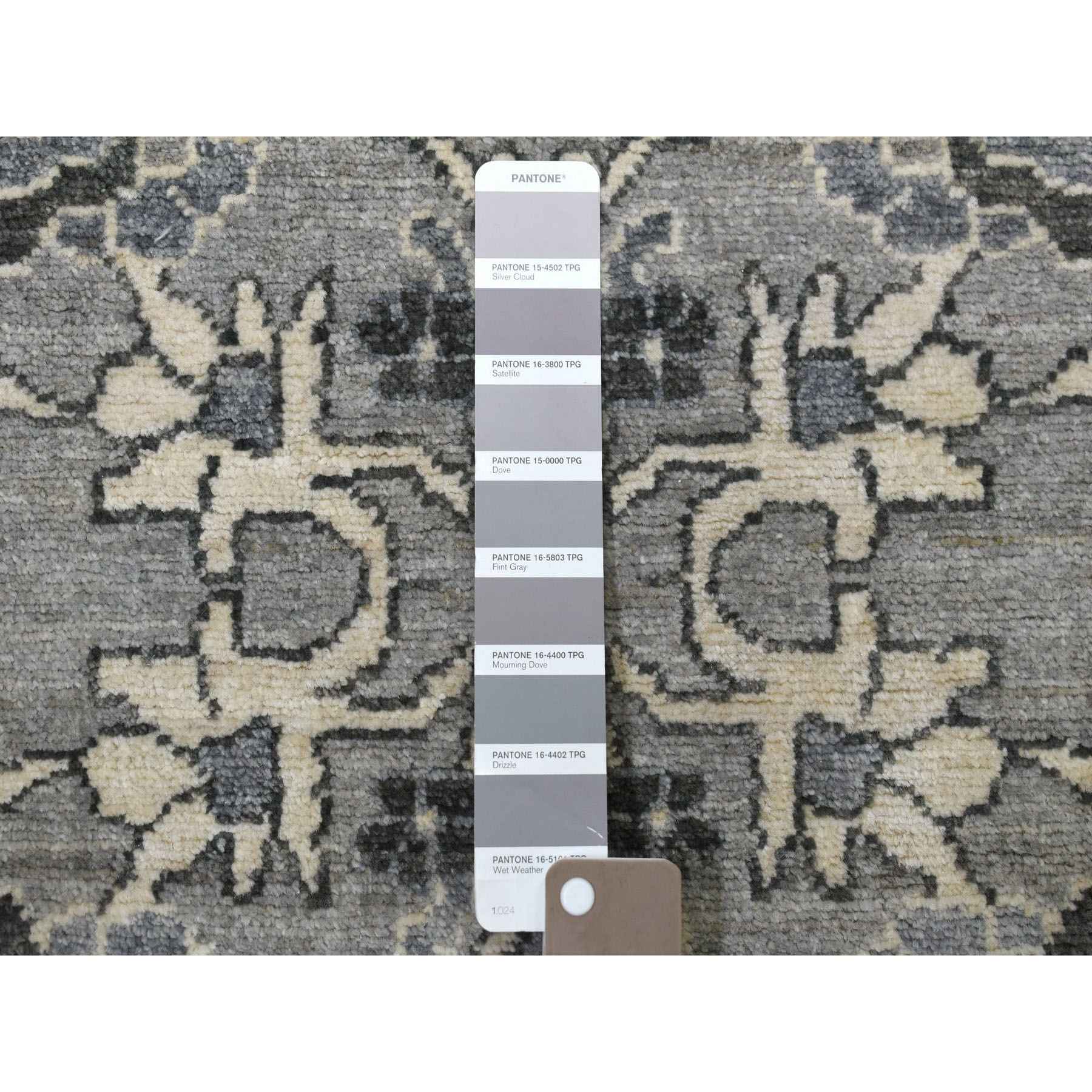 Oushak-And-Peshawar-Hand-Knotted-Rug-257275