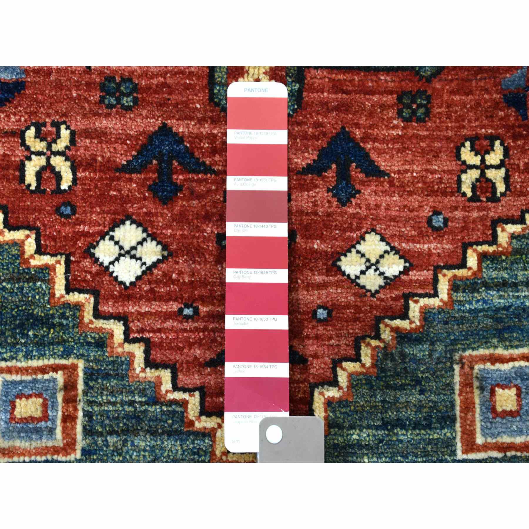 Tribal-Geometric-Hand-Knotted-Rug-256505