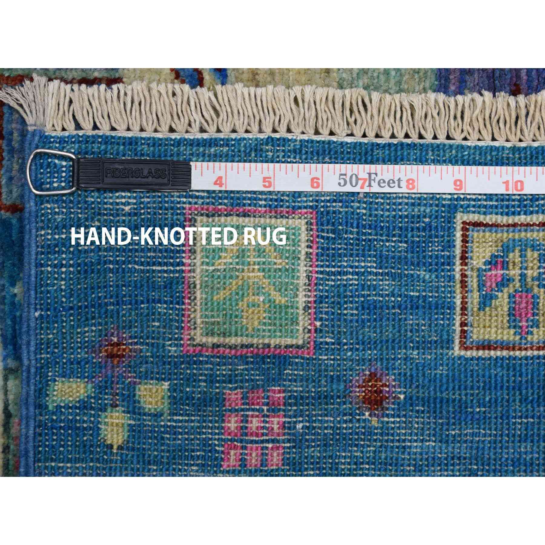 Tribal-Geometric-Hand-Knotted-Rug-258075