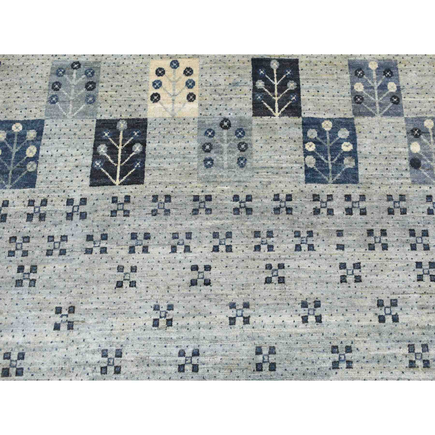 Tribal-Geometric-Hand-Knotted-Rug-258280