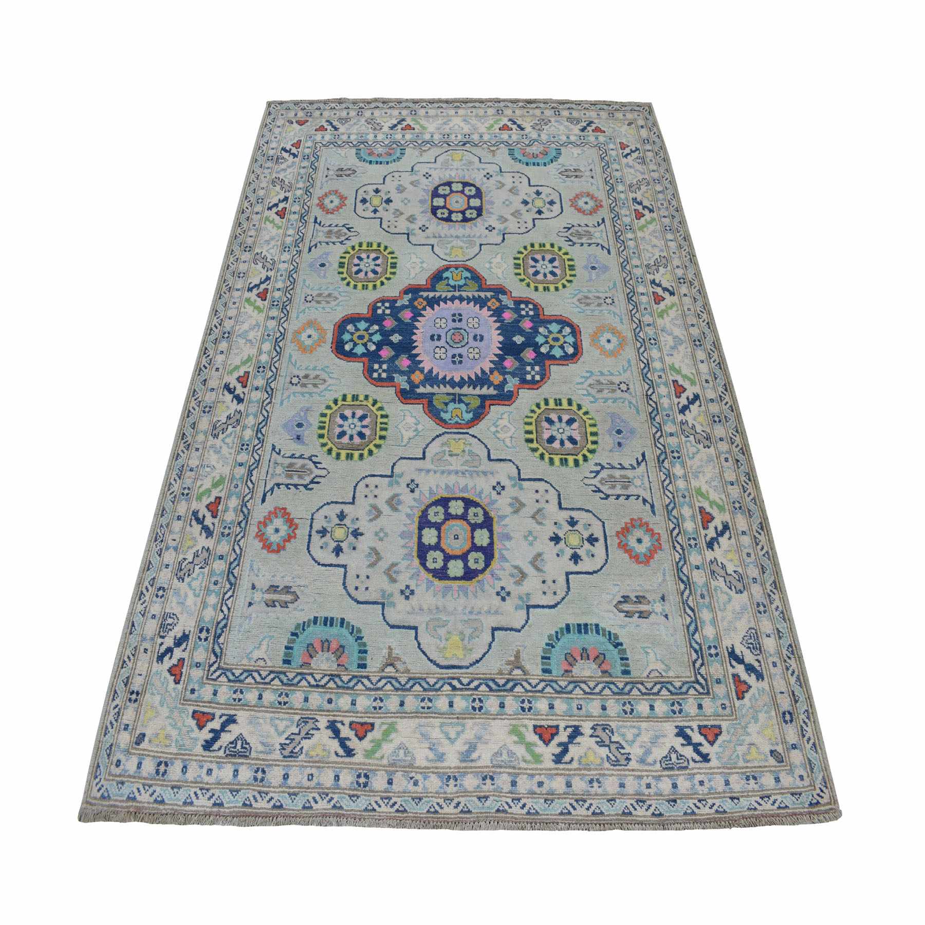 Kazak-Hand-Knotted-Rug-262000